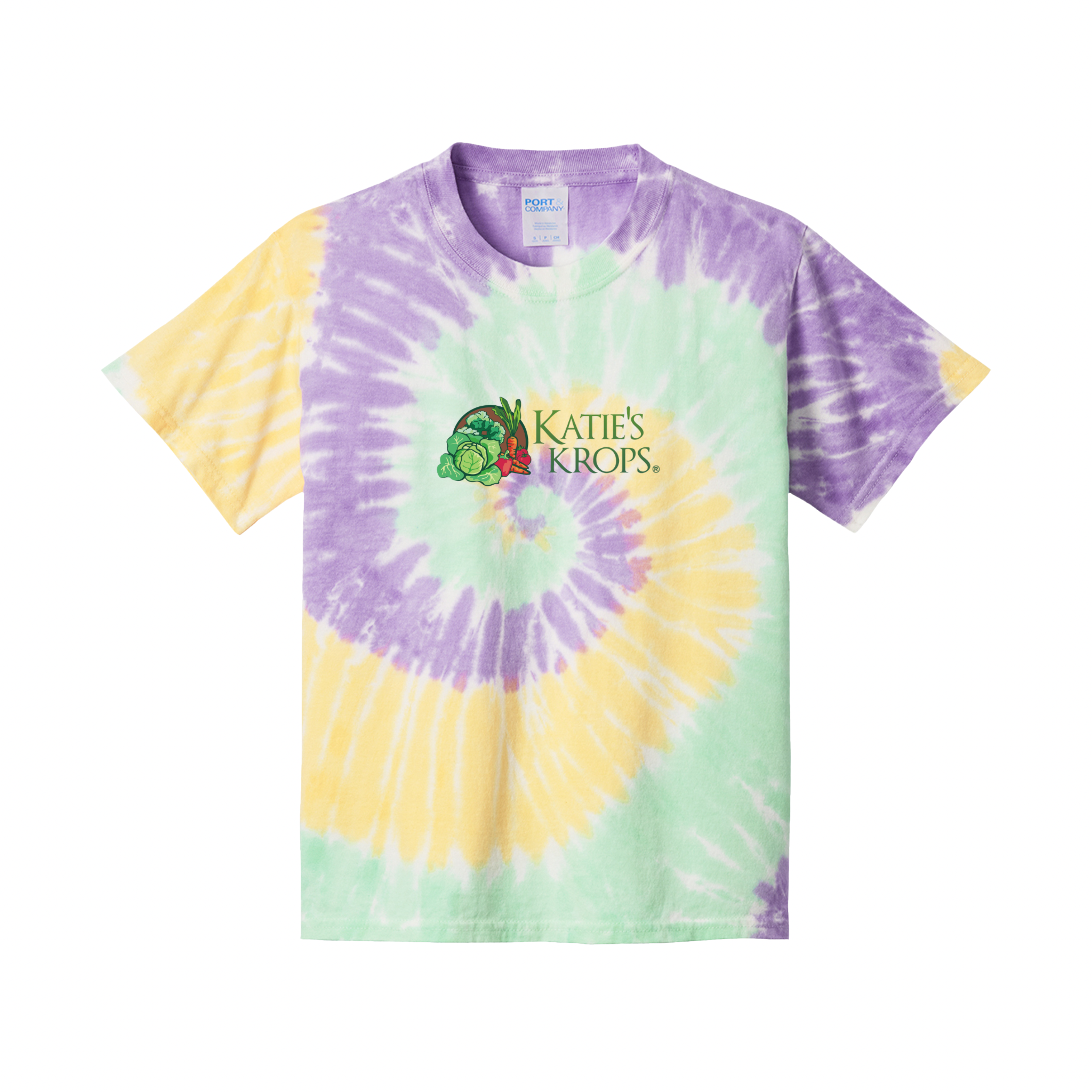 Youth Tee — "Kaili’s Krops" Farm Veggie Logo Shirt product thumbnail image Youth Tee — "Kaili’s Krops" Farm Veggie Logo Shirt product thumbnail image