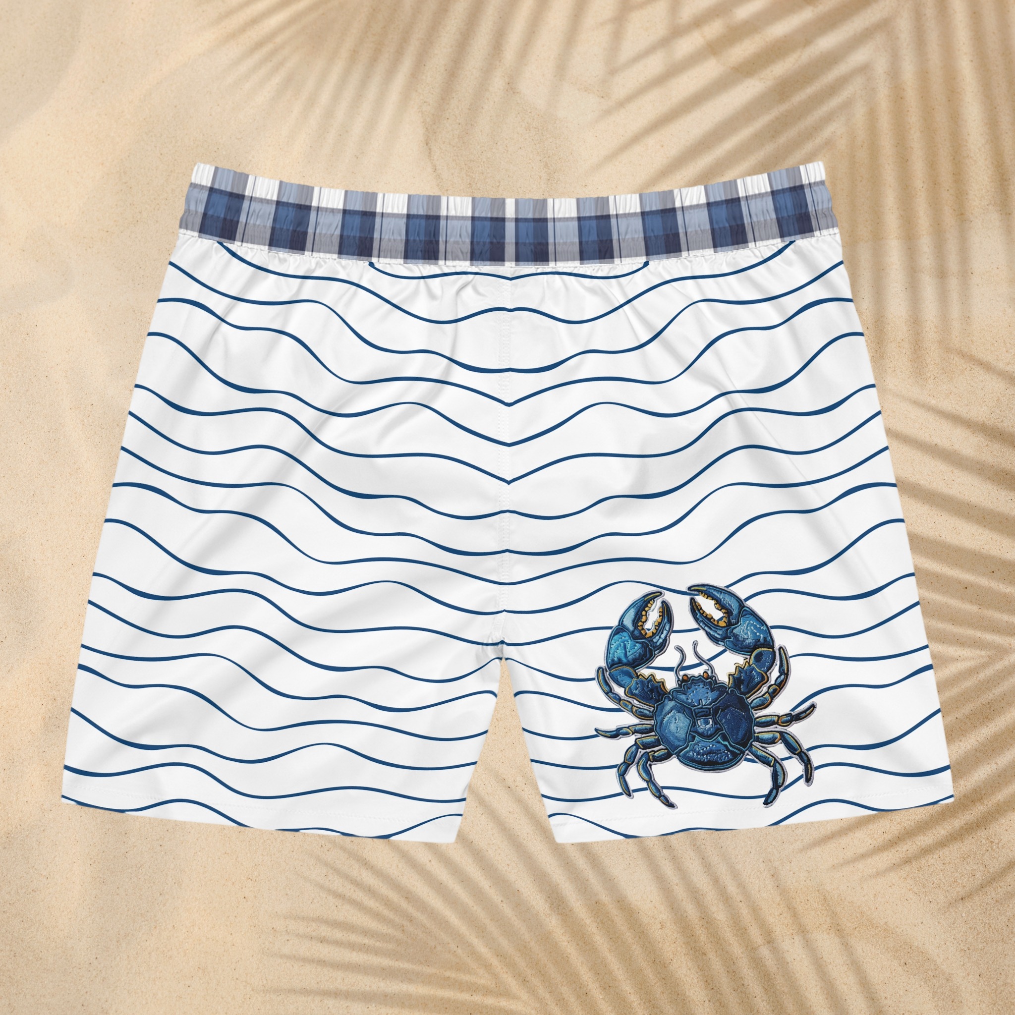 Custom Men's Mid-Length Swim Shorts product thumbnail image Custom Men's Mid-Length Swim Shorts product thumbnail image