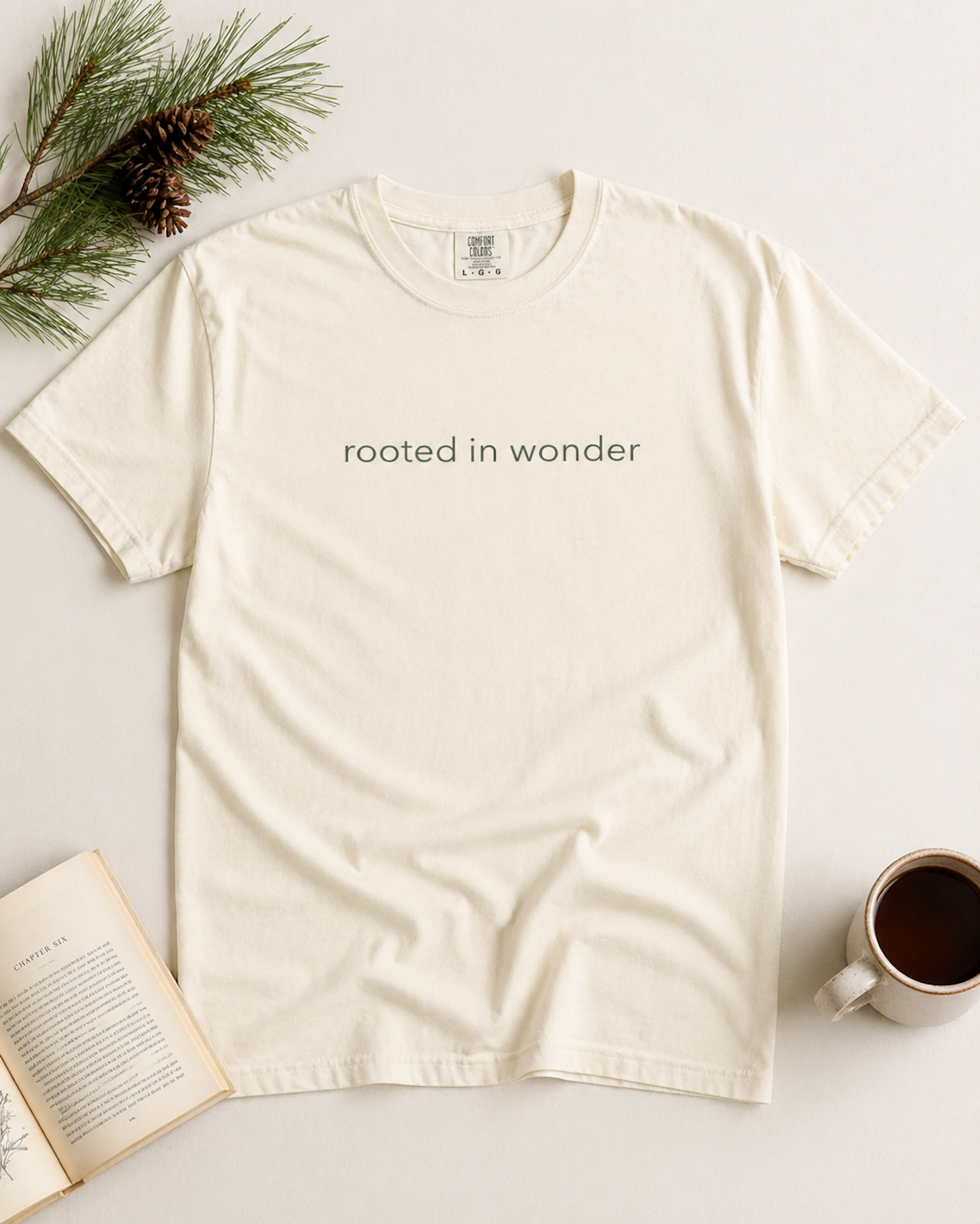 Rooted In Wonder Tee — Nature Lover Shirt product thumbnail image Rooted In Wonder Tee — Nature Lover Shirt product thumbnail image