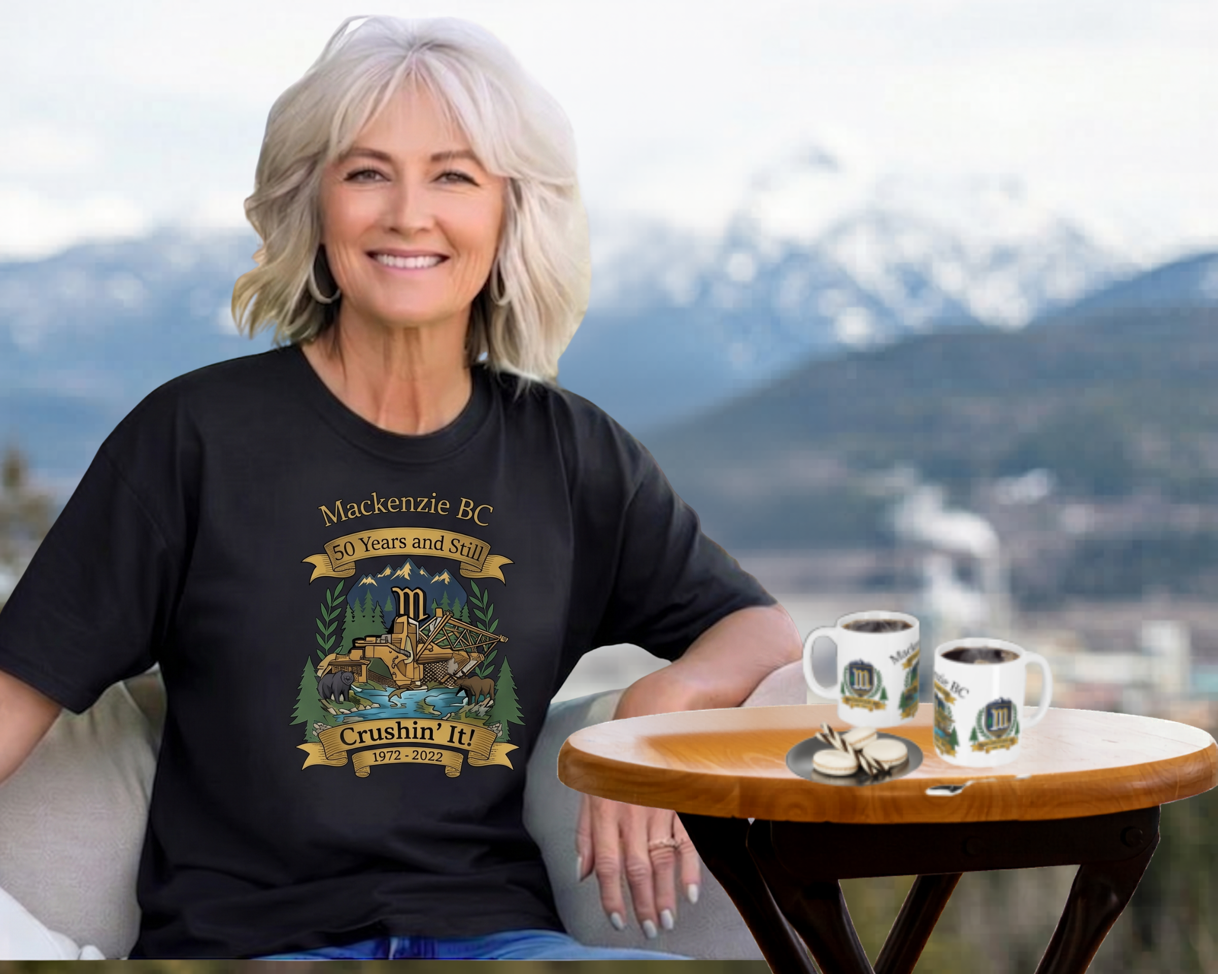 Mackenzie BC 60 Years and Still Crushin' It T-Shirt