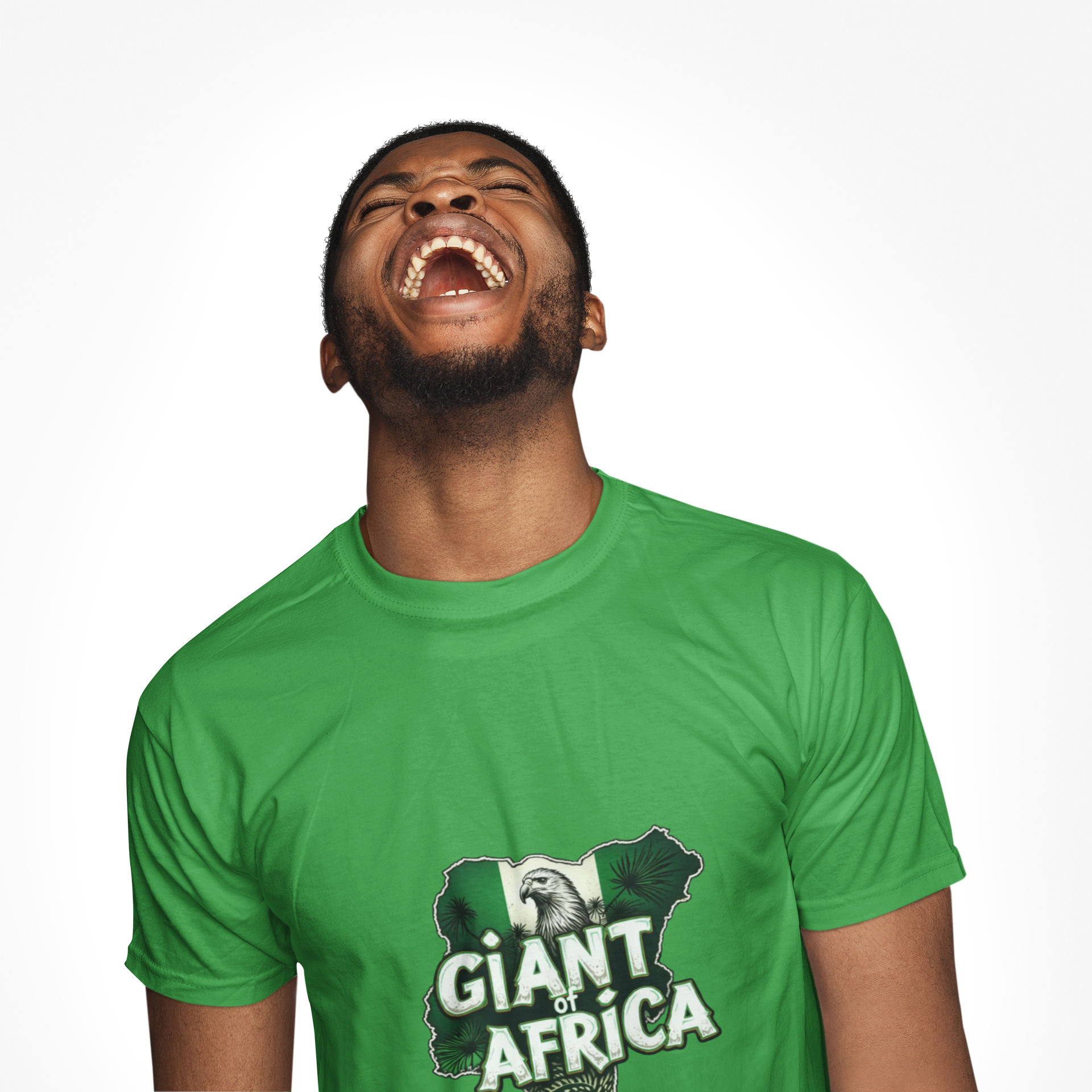Giant of Africa T-Shirt — Bold Nigeria Map Design product thumbnail image