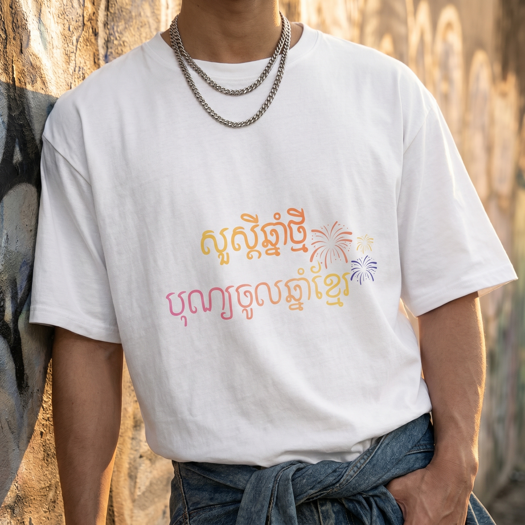 Happy Khmer New Year — Cambodian New Year T-Shirt product thumbnail image