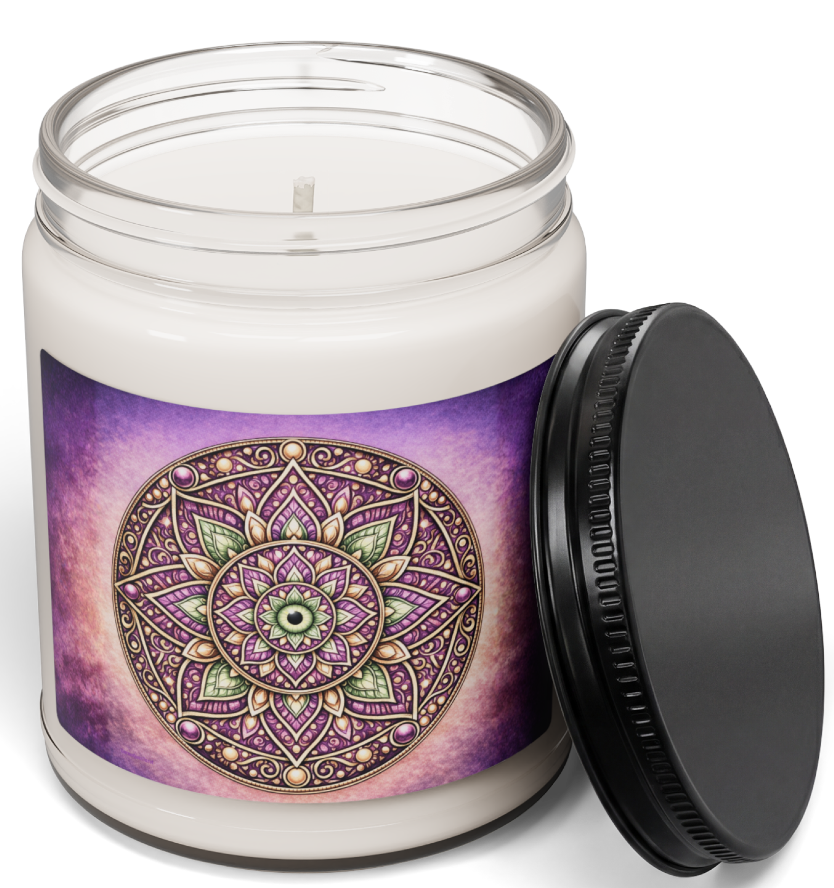 Light this 9oz soy candle and let a calm, grounded moment unfold. Hand-poured from a natural soy wax blend with a pure cotton wick, it burns cleanly for 50–60 hours inside a reusable glass jar. Choose... product thumbnail image Light this 9oz soy candle and let a calm, grounded moment unfold. Hand-poured from a natural soy wax blend with a pure cotton wick, it burns cleanly for 50–60 hours inside a reusable glass jar. Choose... product thumbnail image