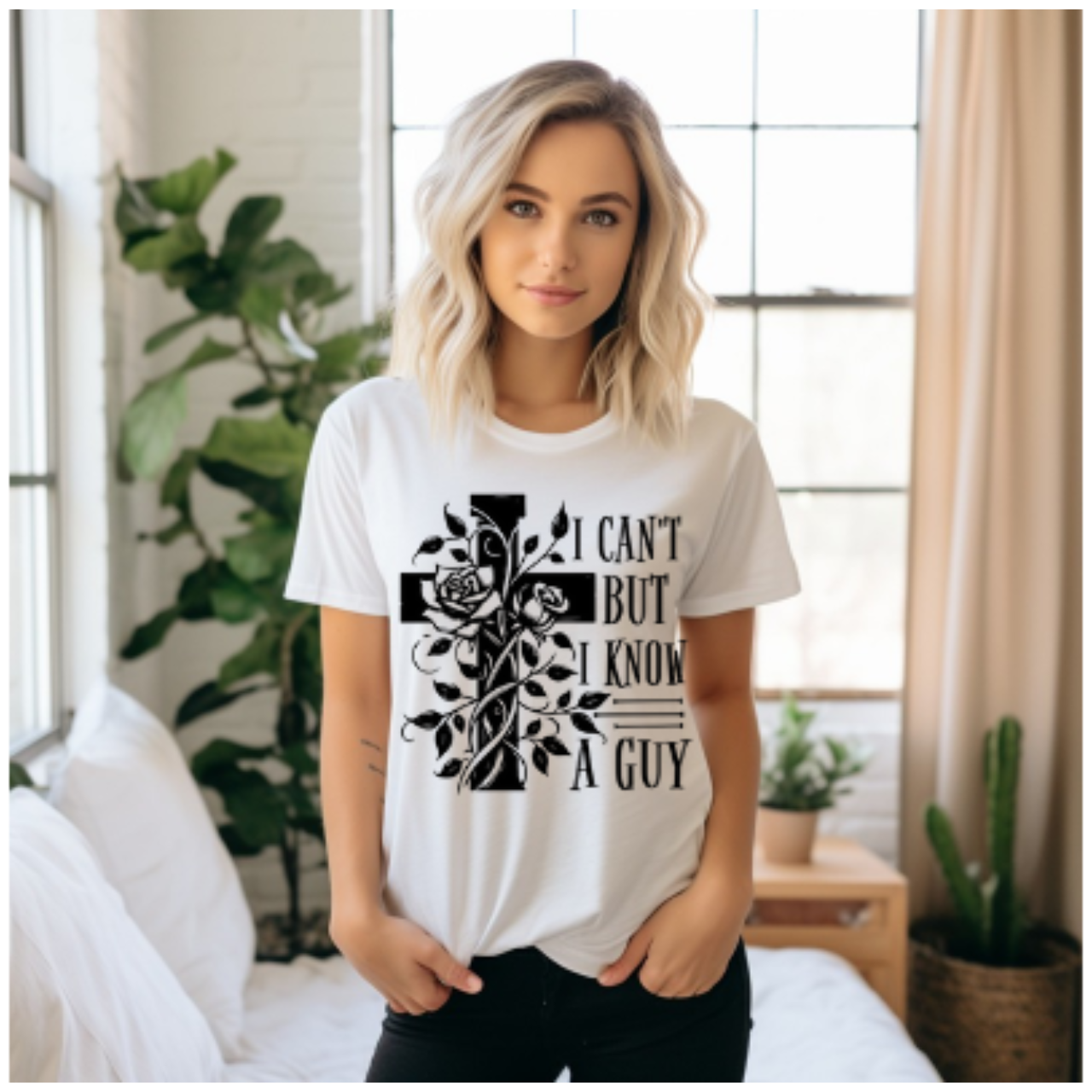 I Can't But I Know A Guy T-shirt 