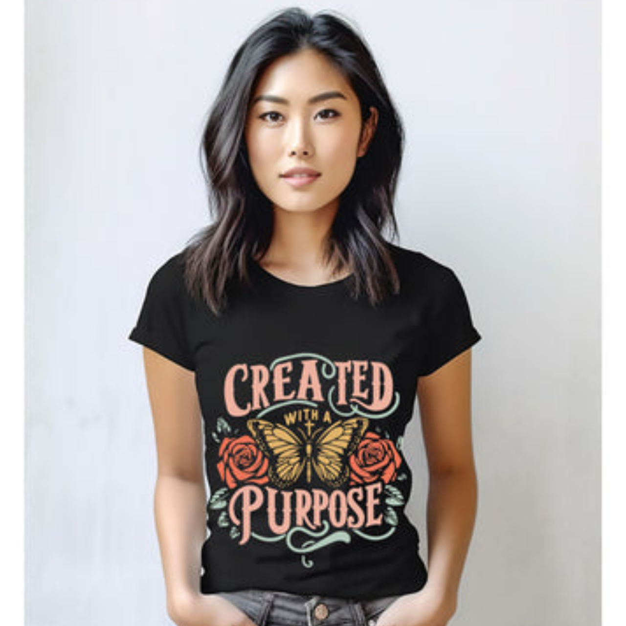 Created With A Purpose T-shirt