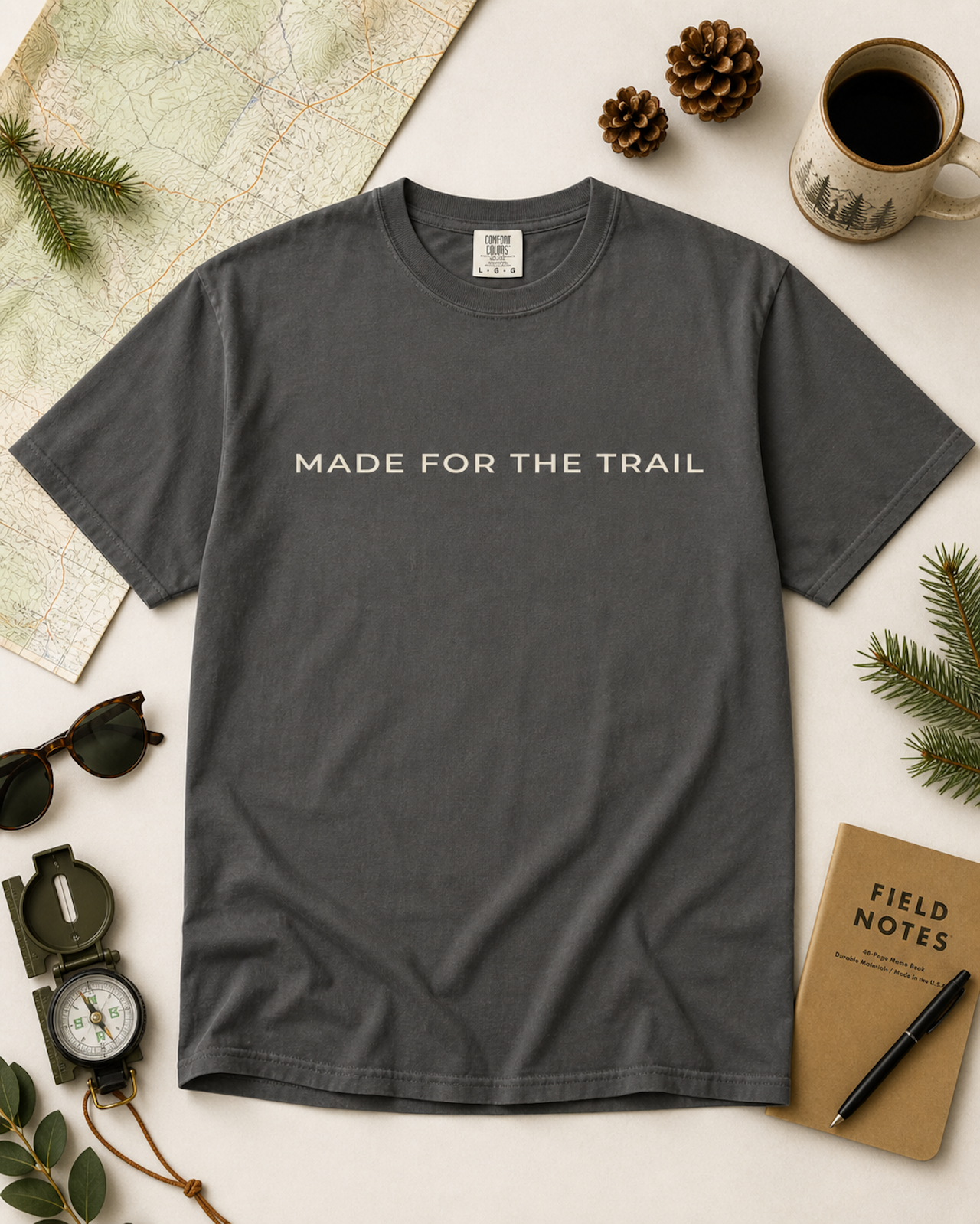 Made for the Trail Tee — Minimal Hiking Tee product thumbnail image
