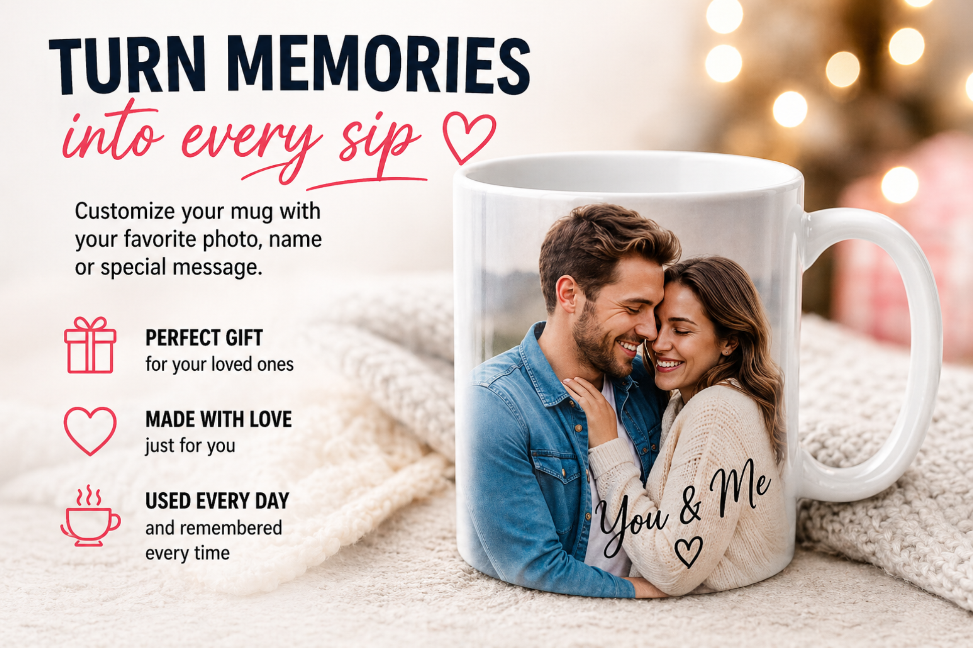 Create your Ceramic Mug — Personalize your Coffee Cup (11oz &amp; 15oz) product thumbnail image