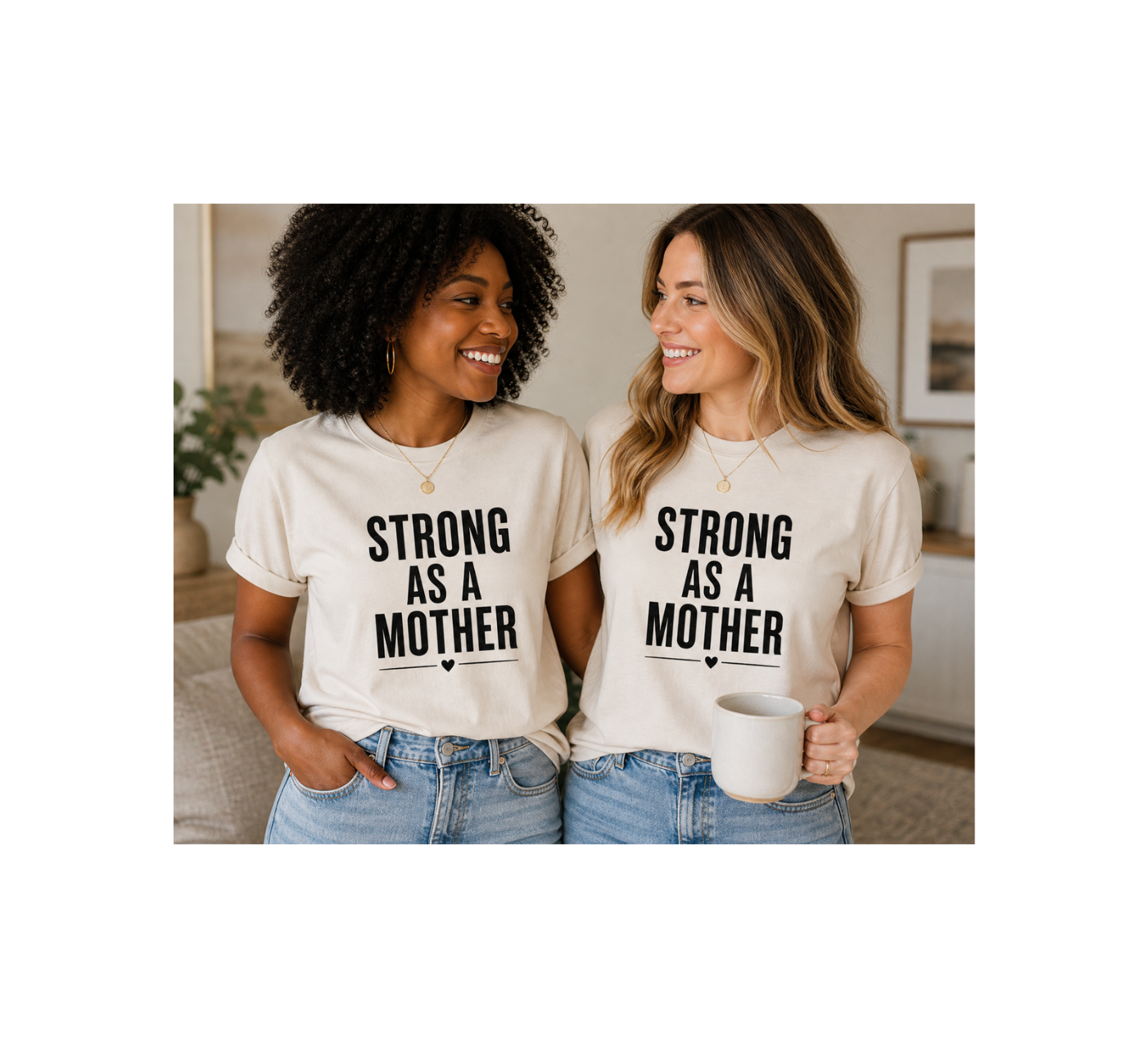 Strong As A Mother T-Shirt – Empowering Mother's Day Gift-Mom Life Tee- Gift For Mom -Women's Shirt -Motherhood Shirt -Mom Outfit- Trendy Mom -Mom Gift Idea -Aesthetic Mom product thumbnail image Strong As A Mother T-Shirt – Empowering Mother's Day Gift-Mom Life Tee- Gift For Mom -Women's Shirt -Motherhood Shirt -Mom Outfit- Trendy Mom -Mom Gift Idea -Aesthetic Mom product thumbnail image