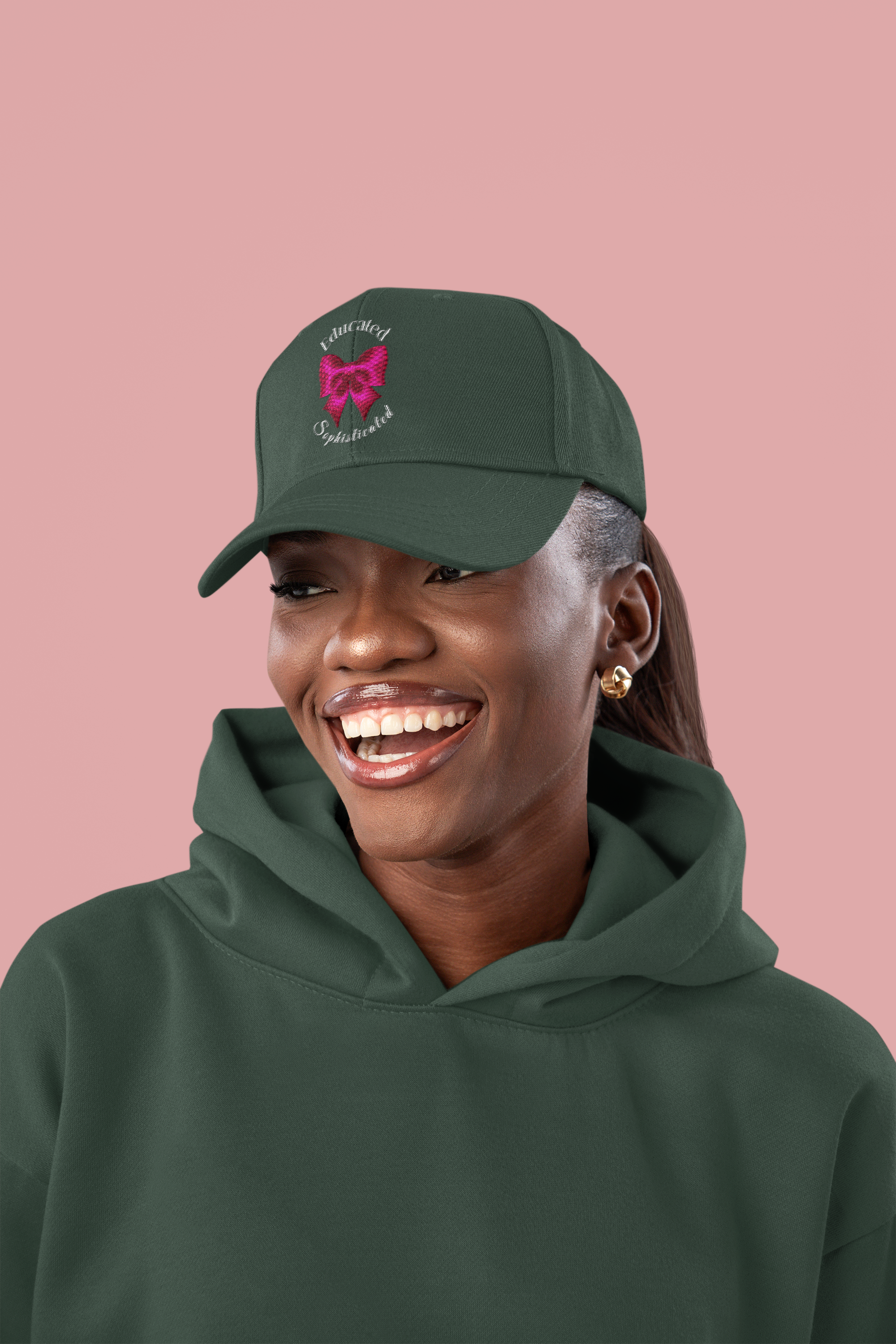 Educated &amp; Sophisticated Baseball Cap, Stylish Hat for Fashion Lovers, Gift for Students, Trendy Accessory, Perfect for Everyday Wear