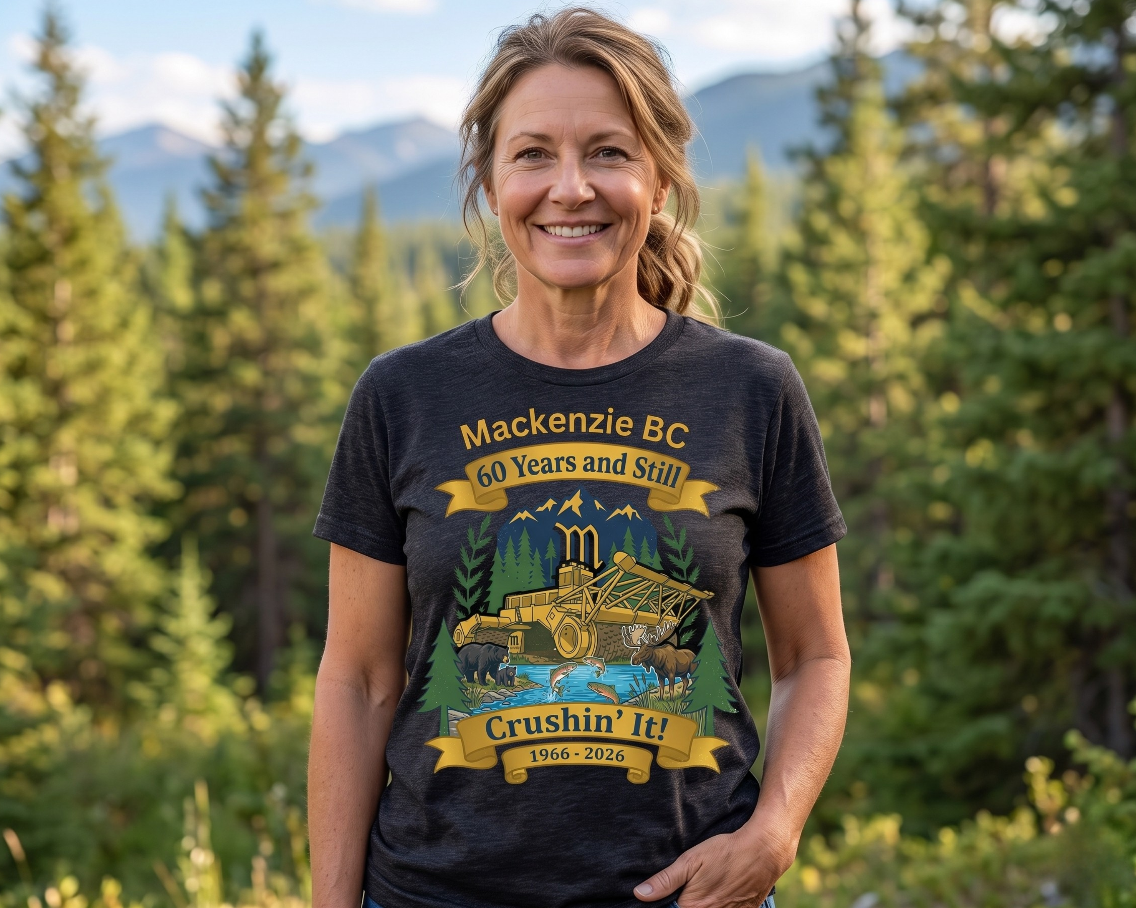 Mackenzie BC 60 Years and Still Crushin' It T-Shirt