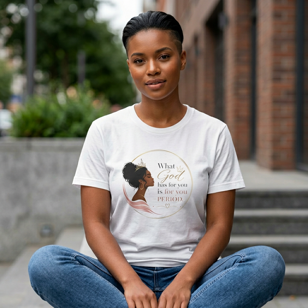 What God has for you. Unisex Soft style T-Shirt
