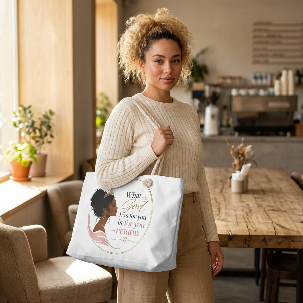What God has for you. Weekender Bag product thumbnail image What God has for you. Weekender Bag product thumbnail image