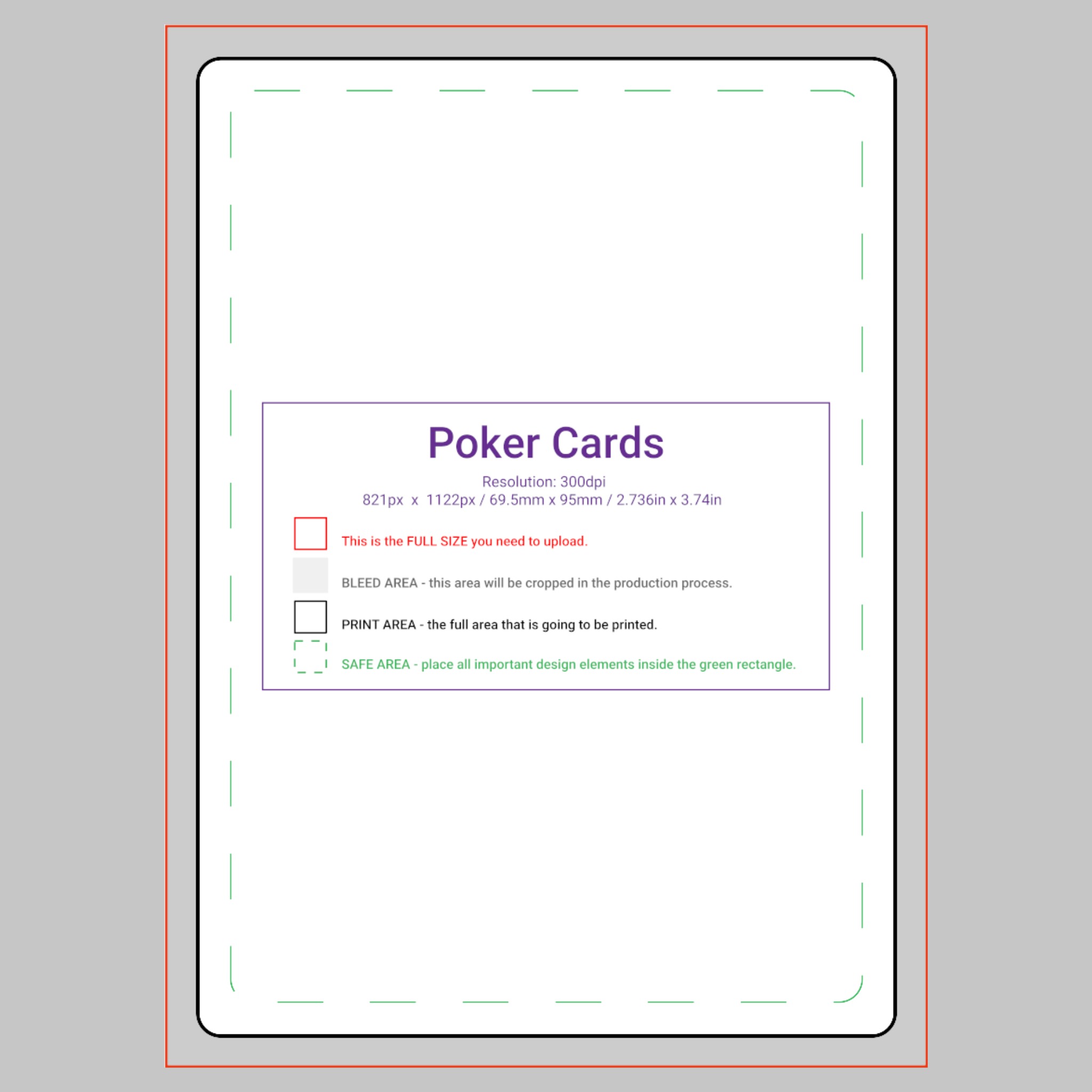 Personalized Poker Cards product thumbnail image
