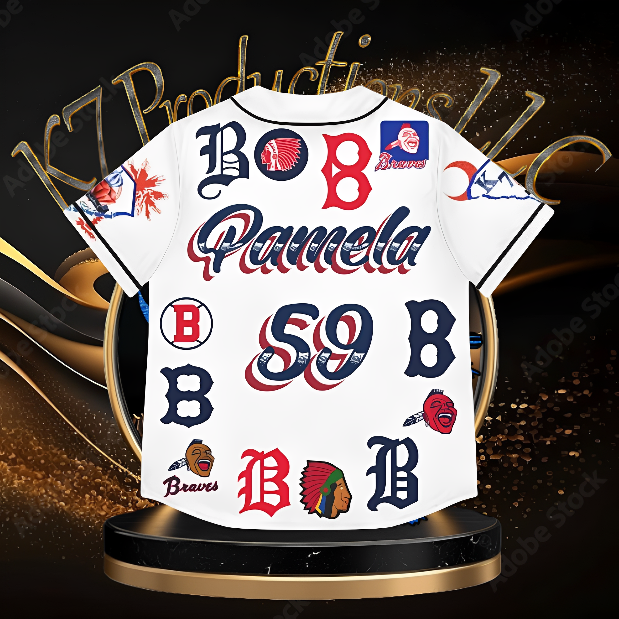 Women's Braves Jersey  product thumbnail image