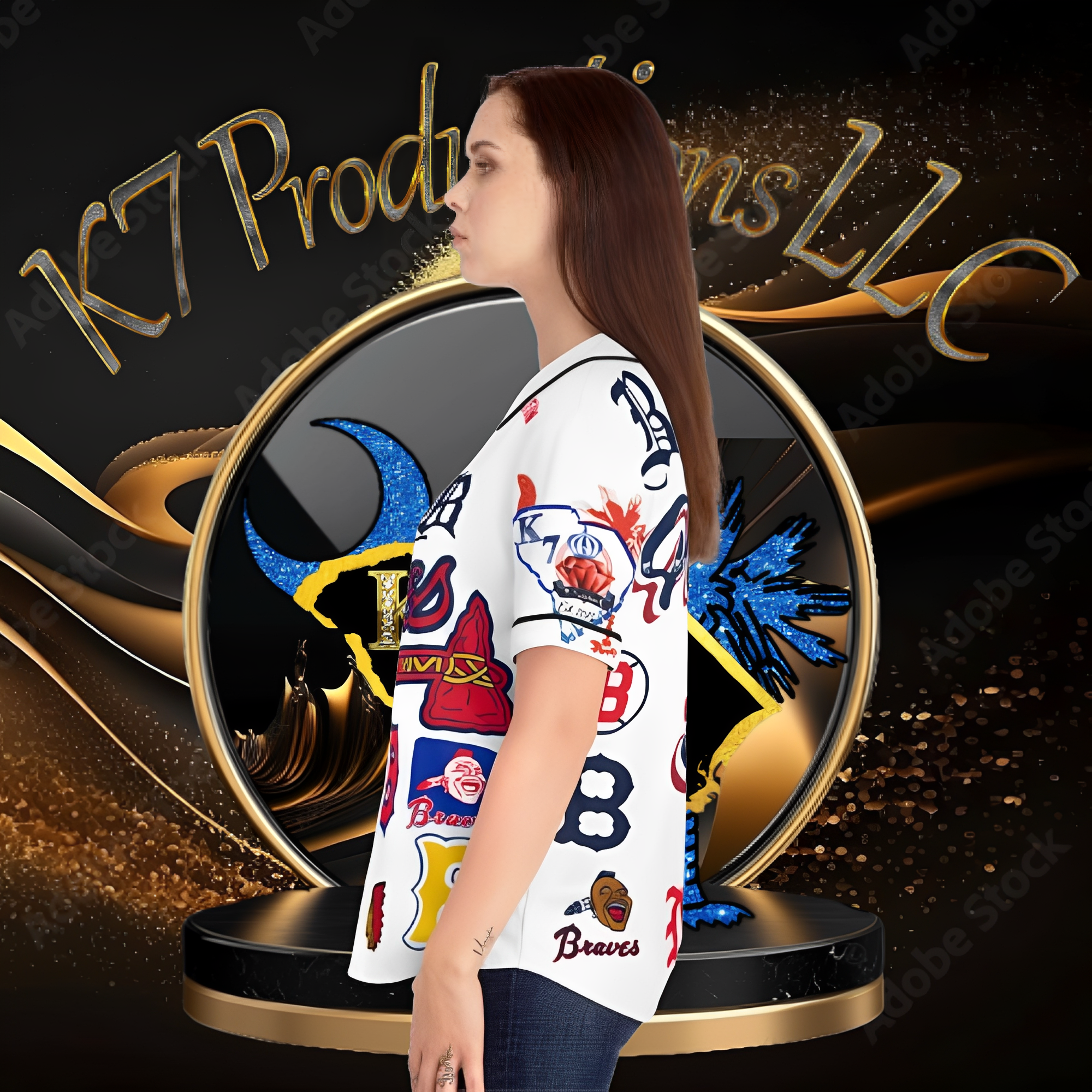 Women's Braves Jersey  product thumbnail image