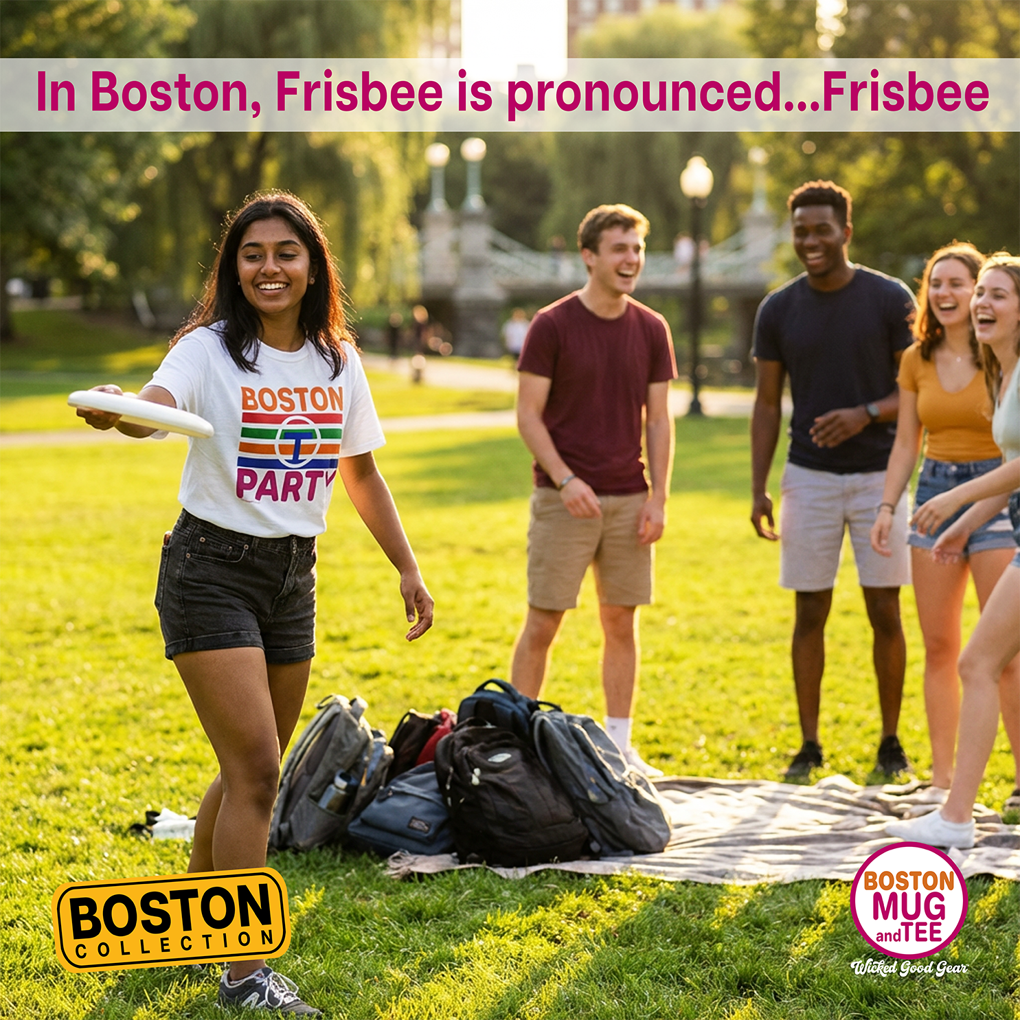 Boston "T" Party Tee Shirt, Comfort Colors® product thumbnail image Boston "T" Party Tee Shirt, Comfort Colors® product thumbnail image