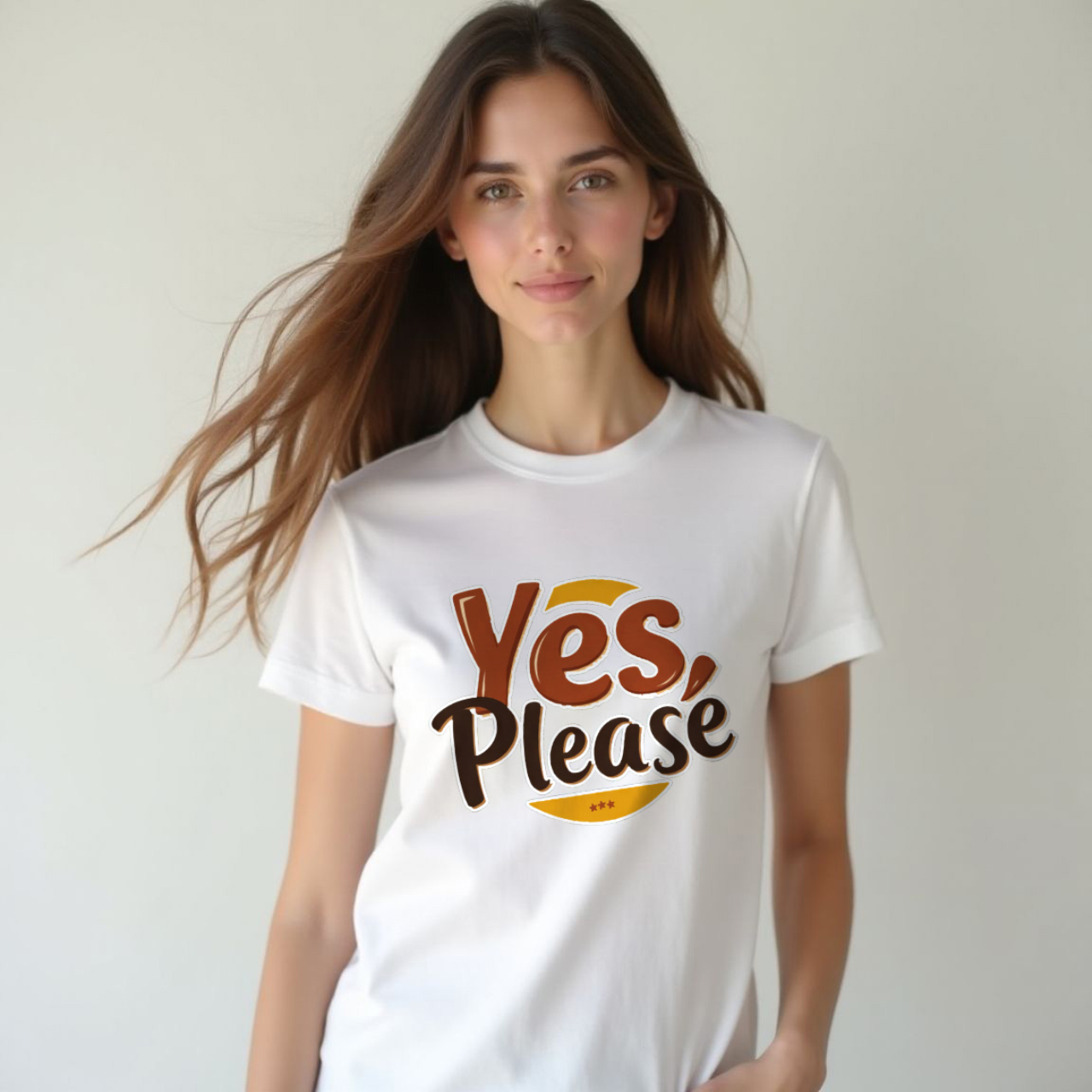 Yes Please Statement Shirt, Positive Vibes Cotton Tee, Funny Quote Tshirt for Women, Wife Gift, Motivational Clothing, Graphic Tee product thumbnail image Yes Please Statement Shirt, Positive Vibes Cotton Tee, Funny Quote Tshirt for Women, Wife Gift, Motivational Clothing, Graphic Tee product thumbnail image