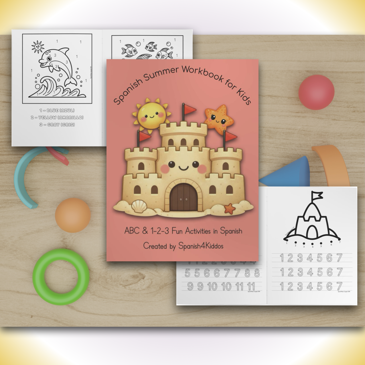 Spanish Summer Learning Activity Workbook for Preschoolers Spanish Summer Learning Activity Workbook for Preschoolers