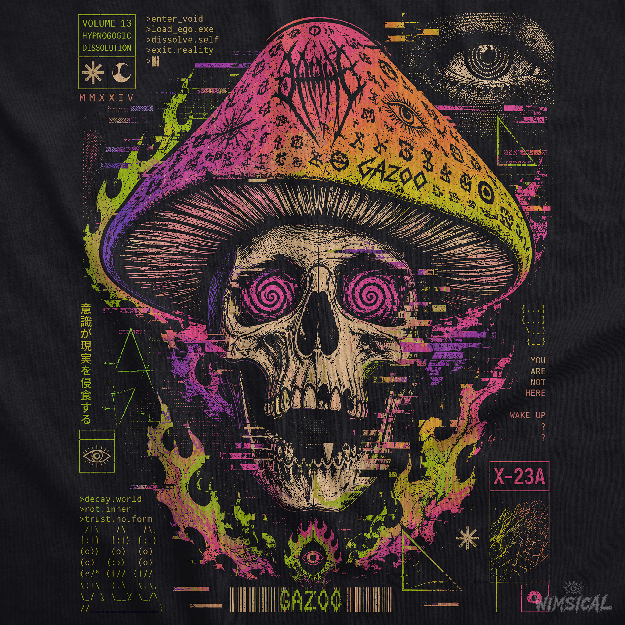 Hypnogogic System Error Unisex T-Shirt product thumbnail image