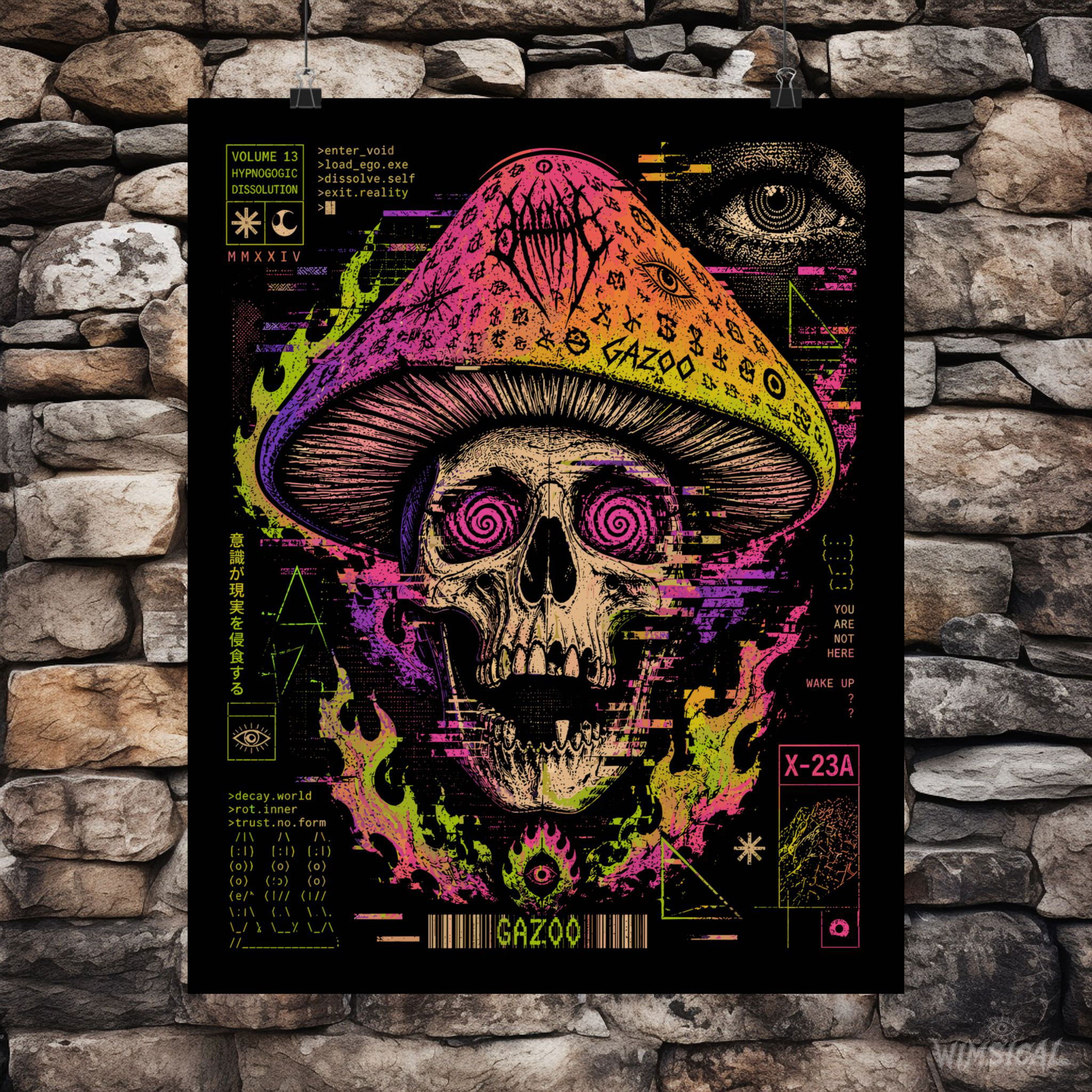 Hypnogogic System Error Poster product thumbnail image Hypnogogic System Error Poster product thumbnail image