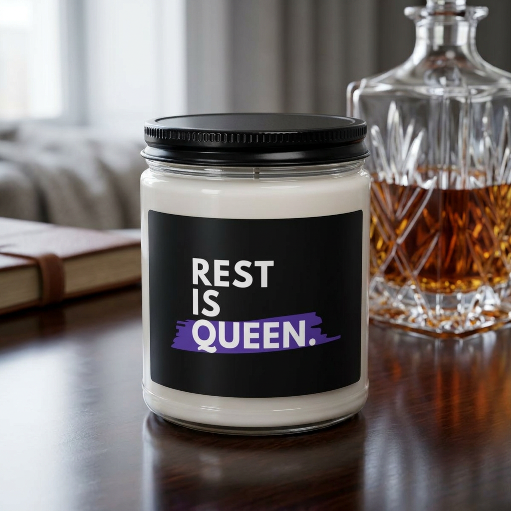 "Rest is Queen" Soy Candle product thumbnail image
