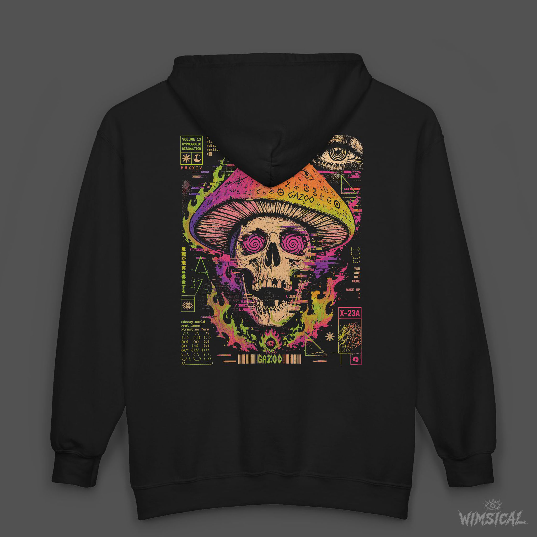 Hypnogogic System Error Zip Hoodie