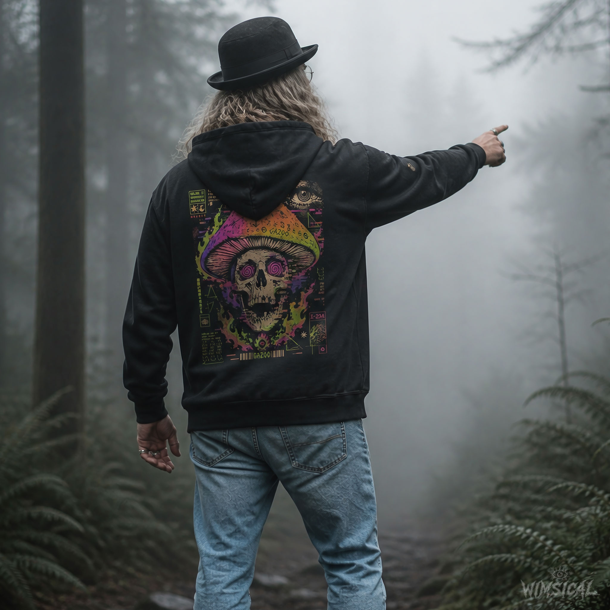 Hypnogogic System Error Zip Hoodie product thumbnail image