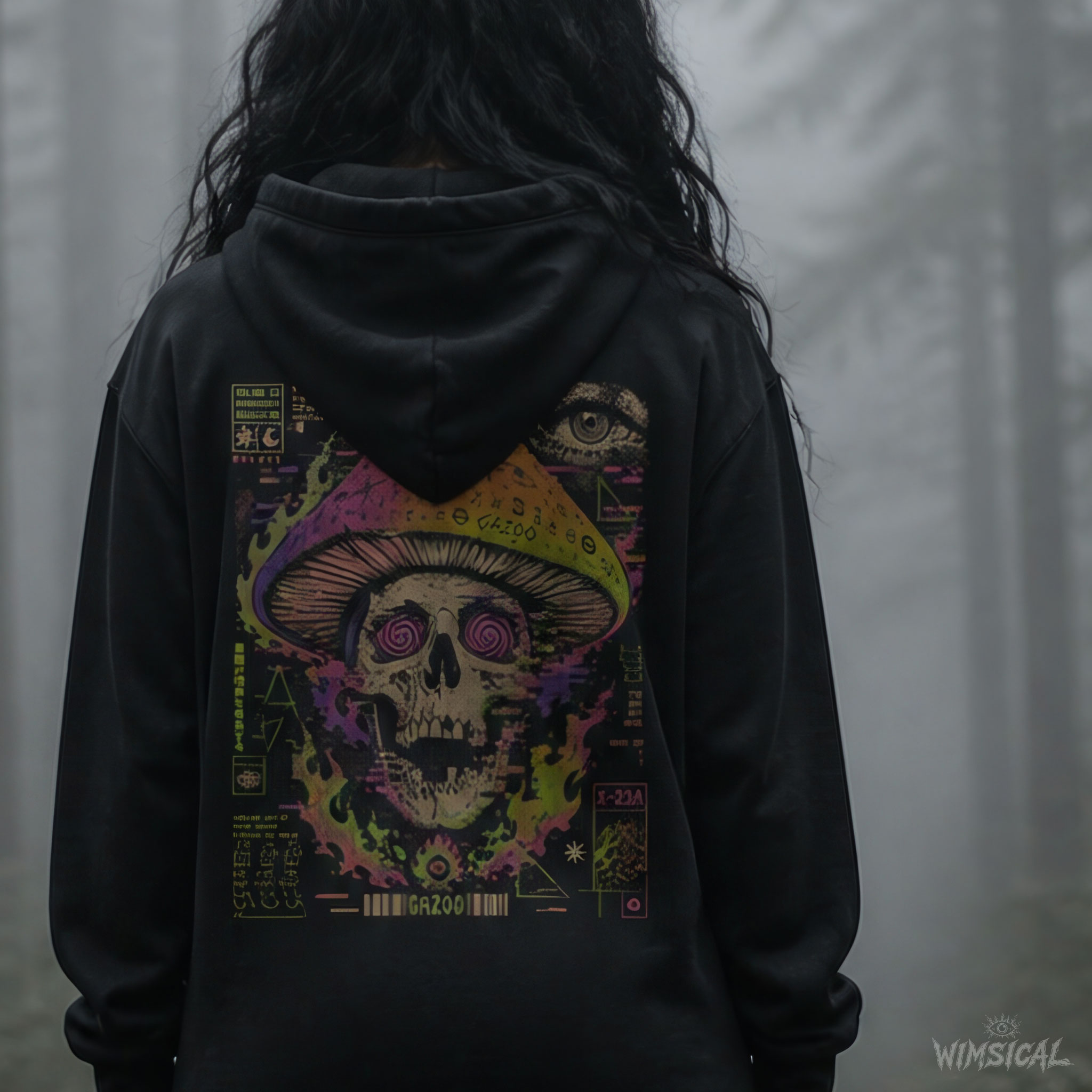 Hypnogogic System Error Zip Hoodie product thumbnail image Hypnogogic System Error Zip Hoodie product thumbnail image