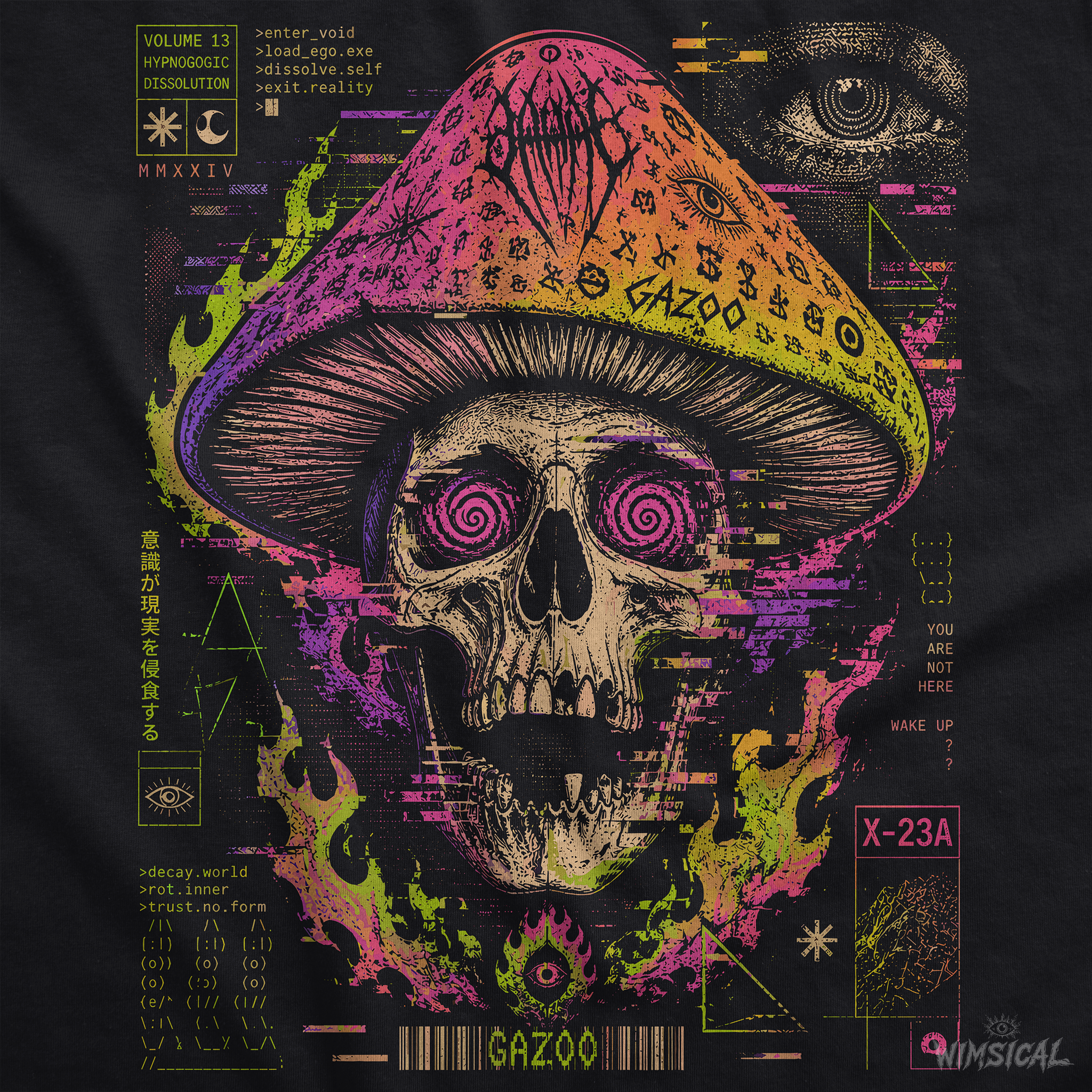 Hypnogogic System Error Zip Hoodie product thumbnail image