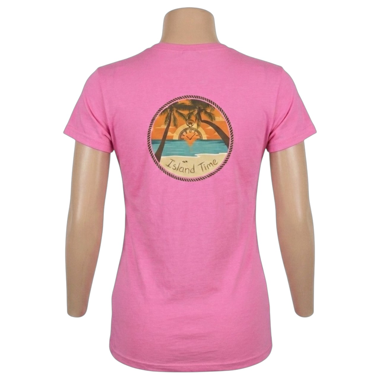 Sunset Beach Clock Women's Tee