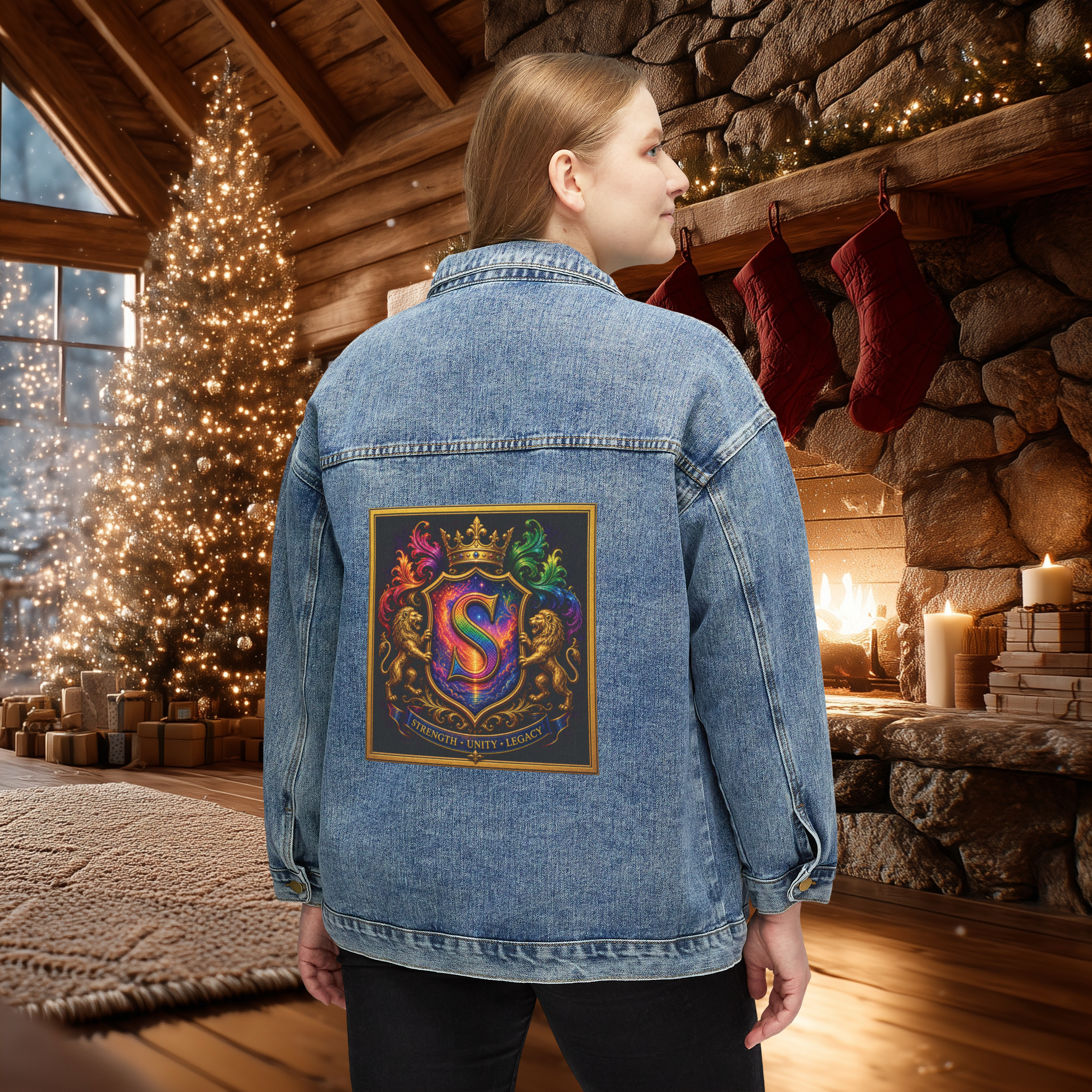 Custom Women's Denim Jacket product thumbnail image