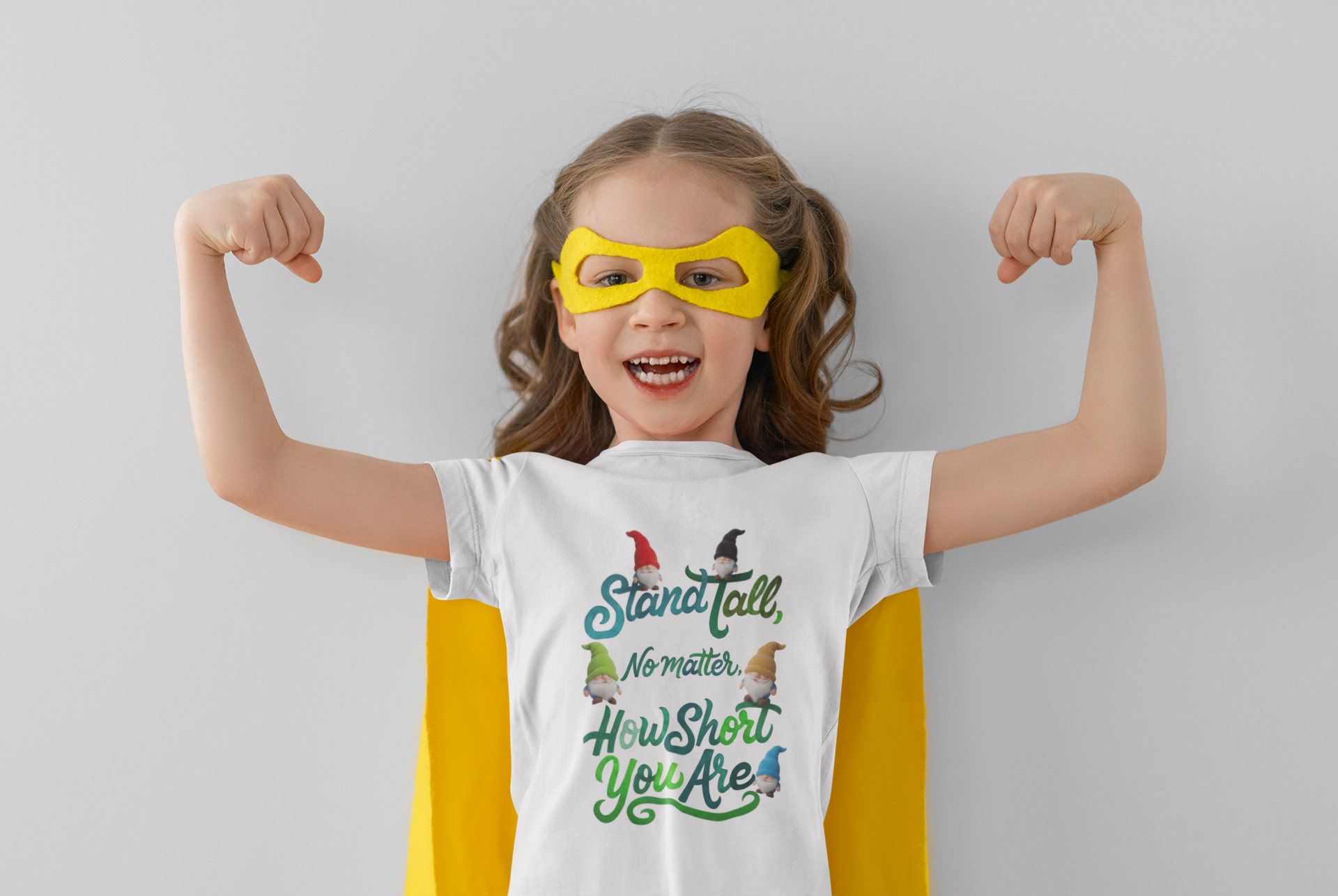 Stand Tall No Matter How Short You Are Toddler Tee | Cute Gnomes Illustration, Self-Esteem product thumbnail image Stand Tall No Matter How Short You Are Toddler Tee | Cute Gnomes Illustration, Self-Esteem product thumbnail image