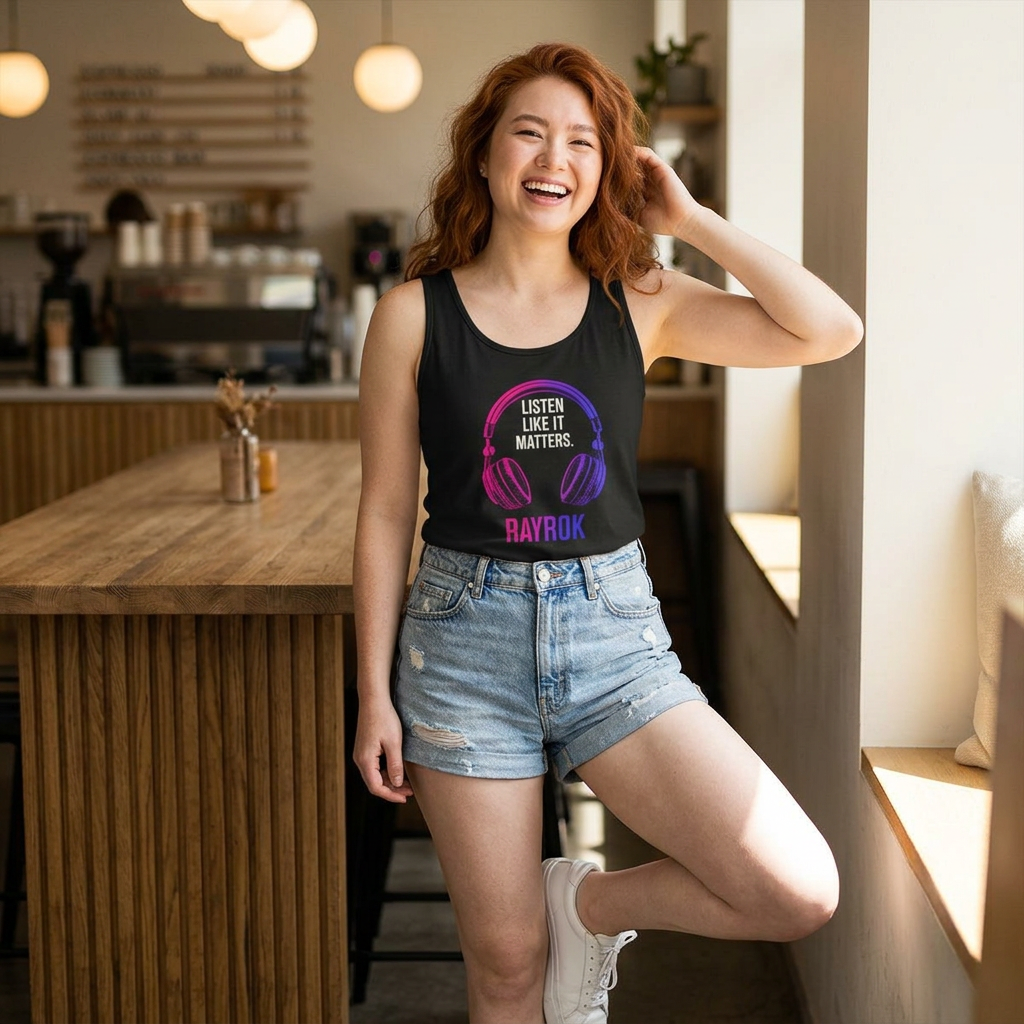 Headphones Tank Top