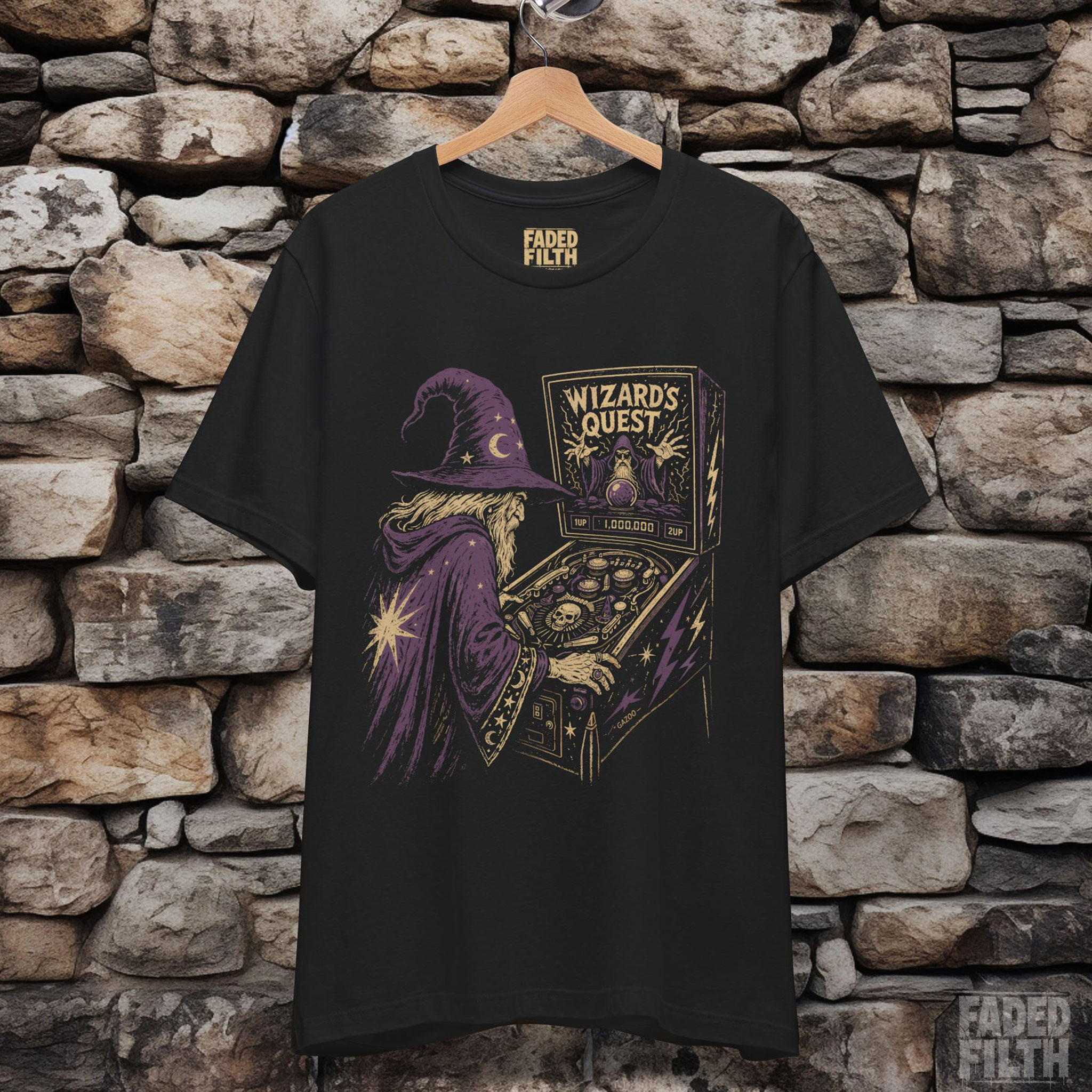 Pinball Wizard Quest Unisex T-Shirt product thumbnail image Pinball Wizard Quest Unisex T-Shirt product thumbnail image