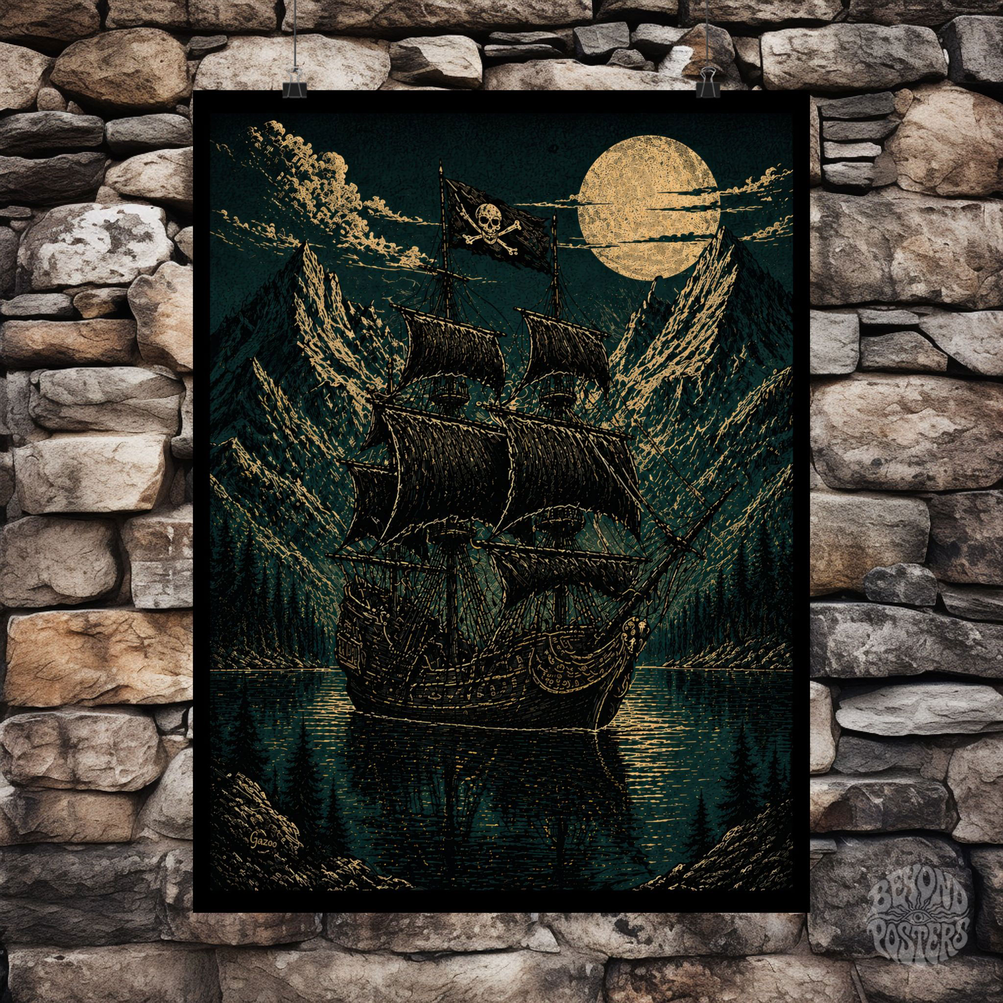 Moonlit Marauder Poster