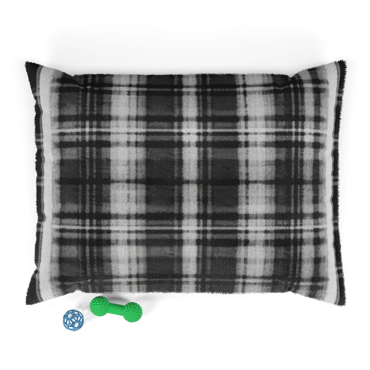 Cozy Plaid Pet Bed for Dogs and Cats - Stylish and Comfortable product thumbnail image