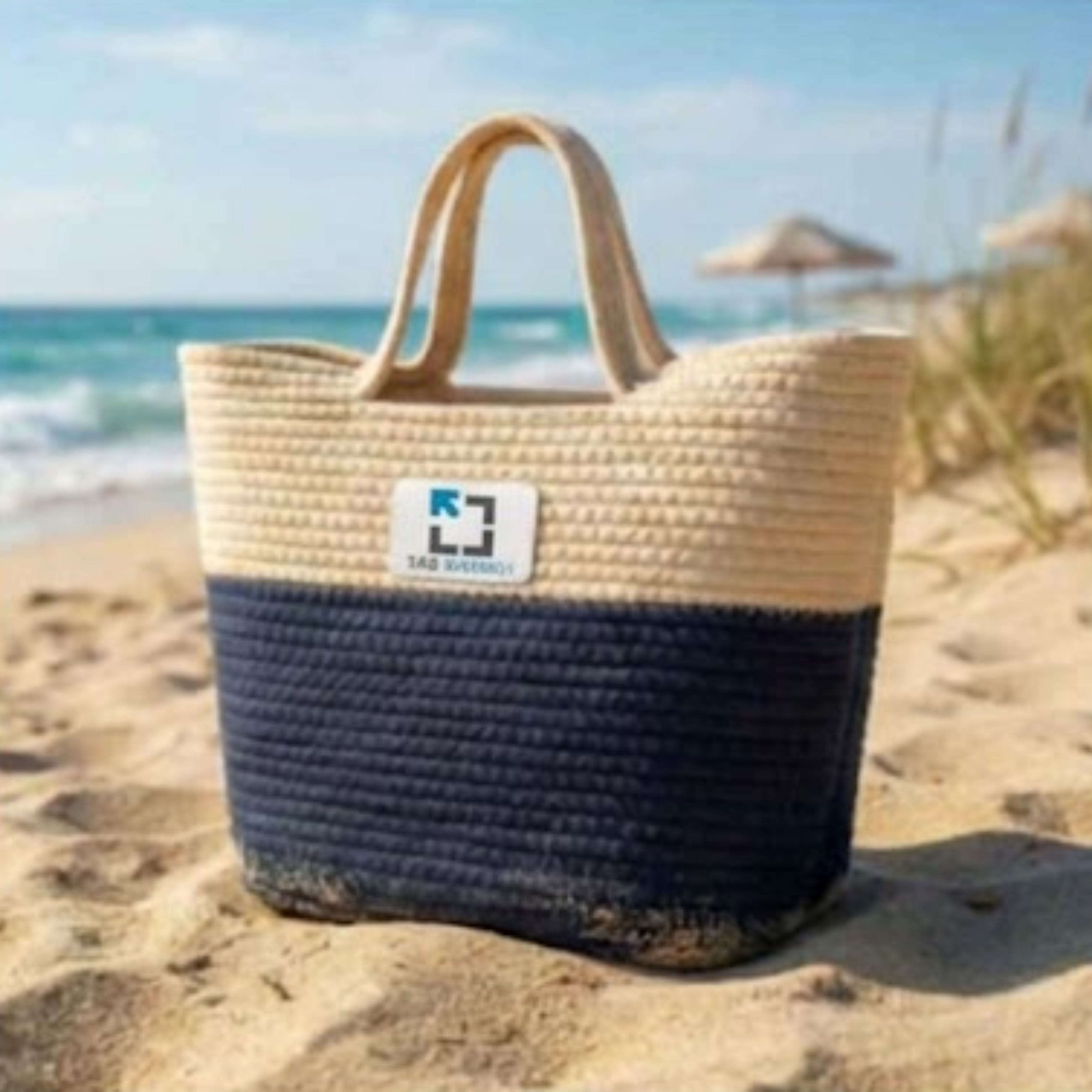 Handwoven Straw Bag