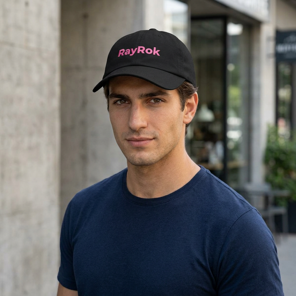 RayRok Embroidered Classic Dad Cap