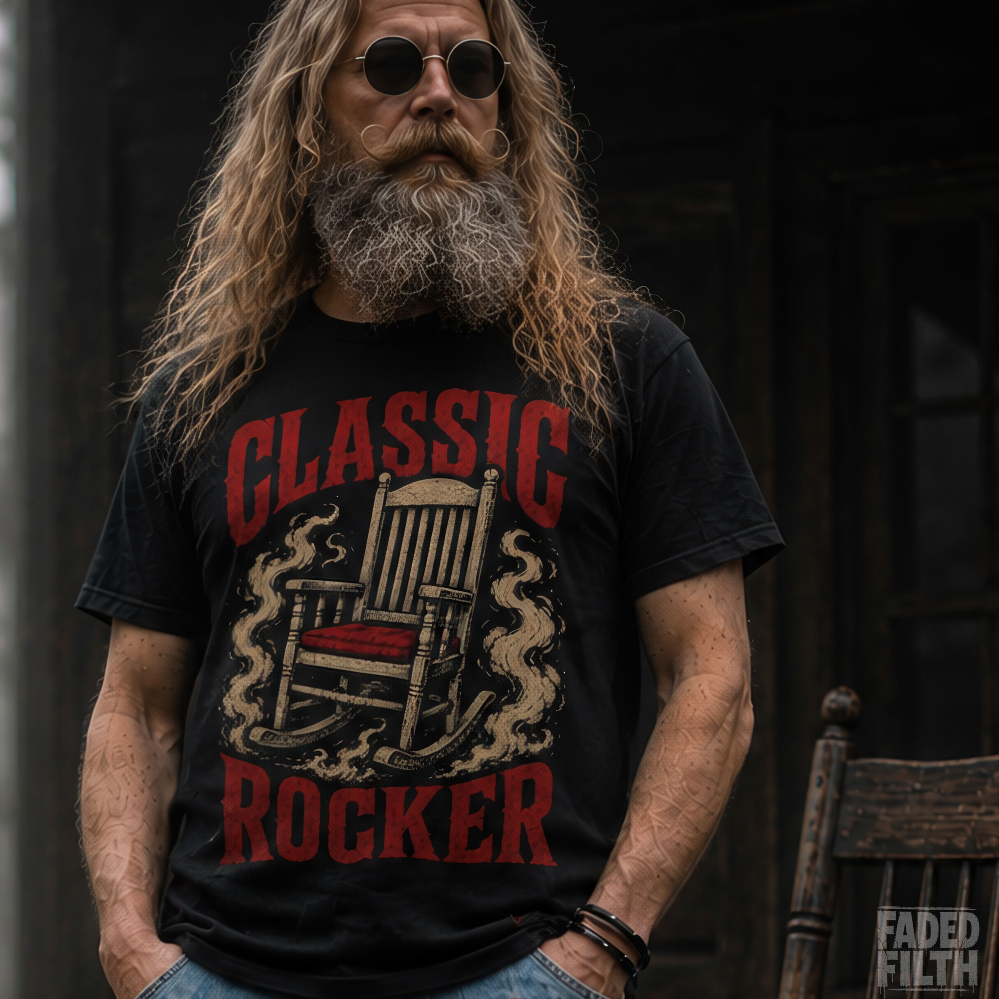 Classic Rocker Unisex T-Shirt product thumbnail image Classic Rocker Unisex T-Shirt product thumbnail image