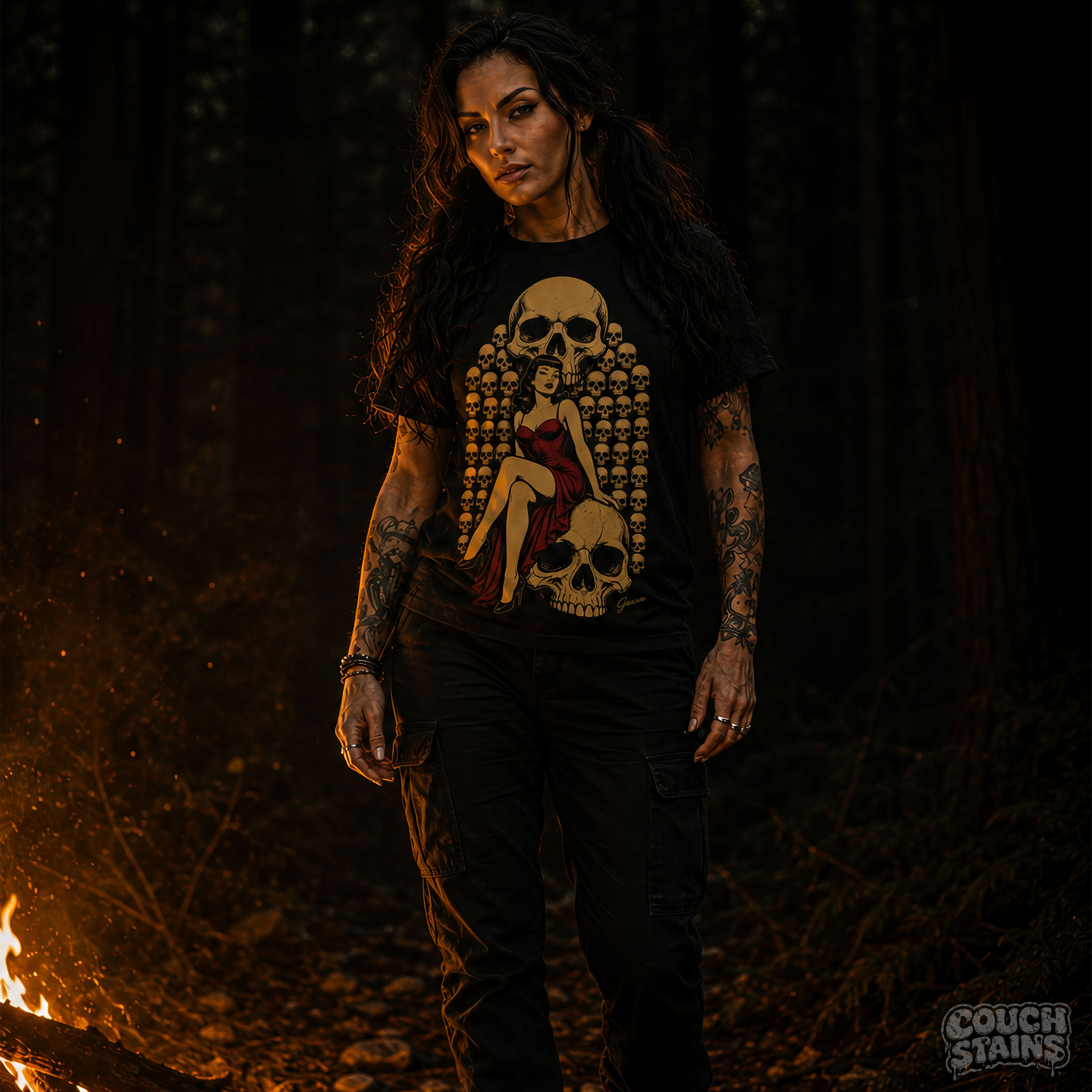 Death Kiss Darling Unisex T-Shirt product thumbnail image