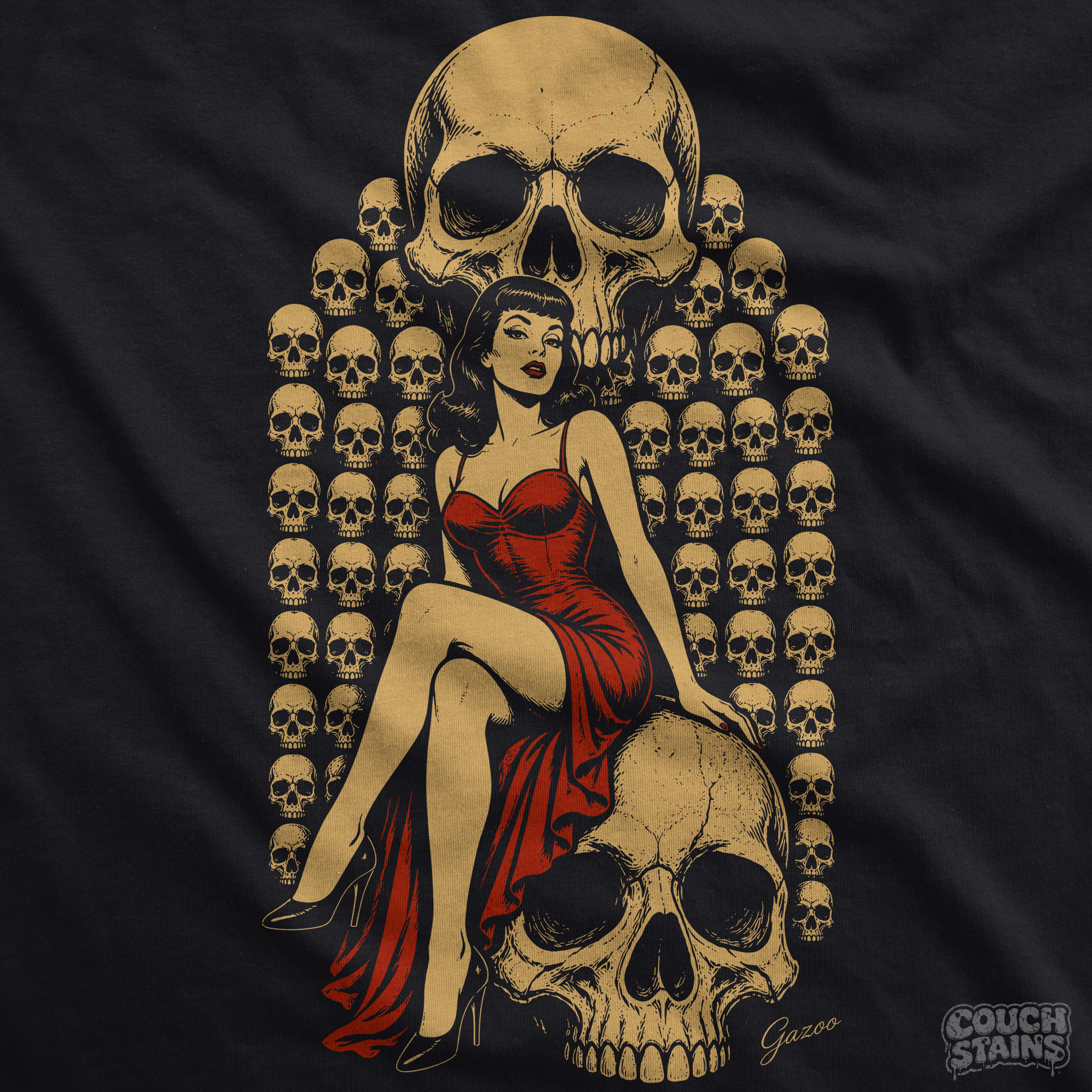 Death Kiss Darling Unisex T-Shirt