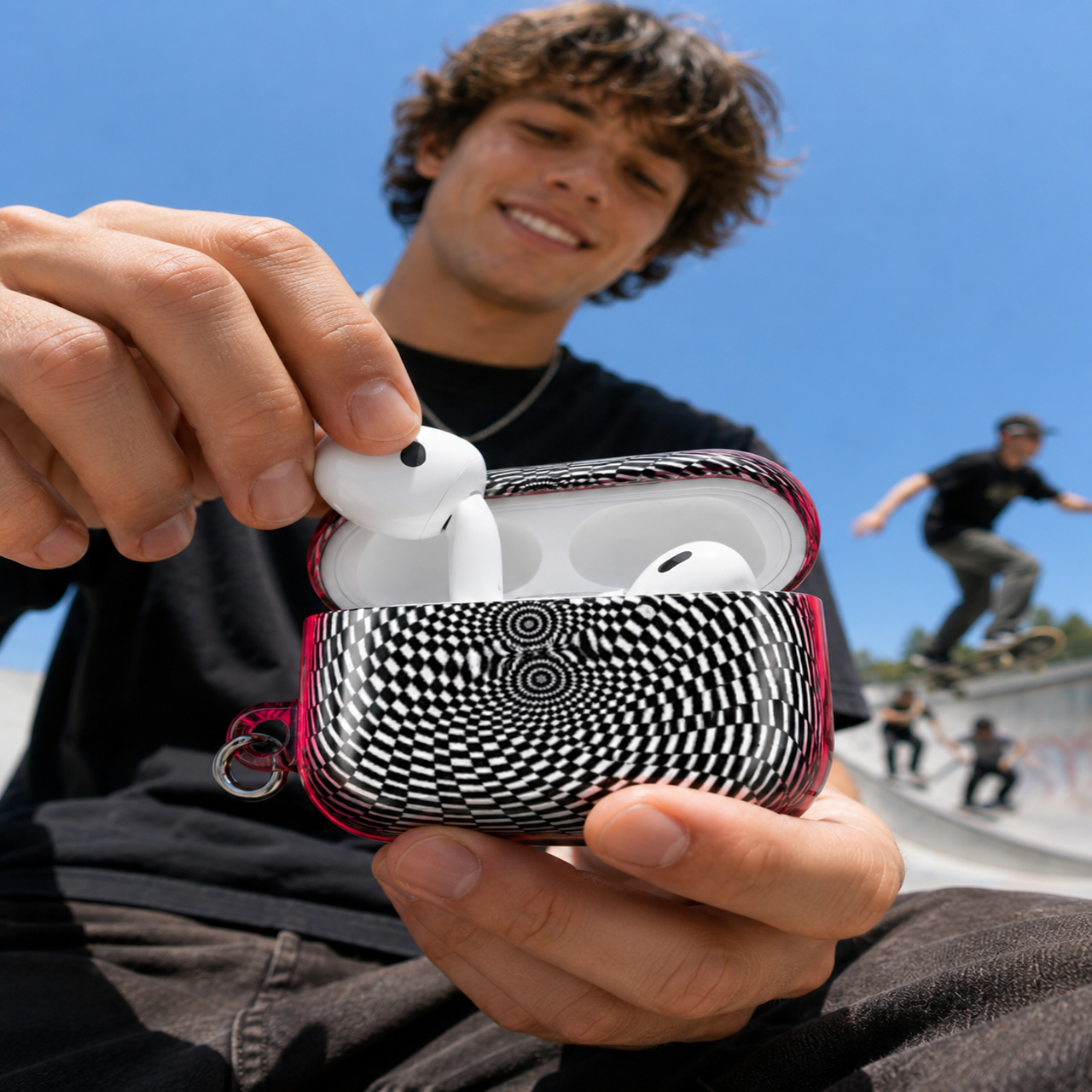 AirPod Case - Unique Optical Illusion Design product thumbnail image AirPod Case - Unique Optical Illusion Design product thumbnail image