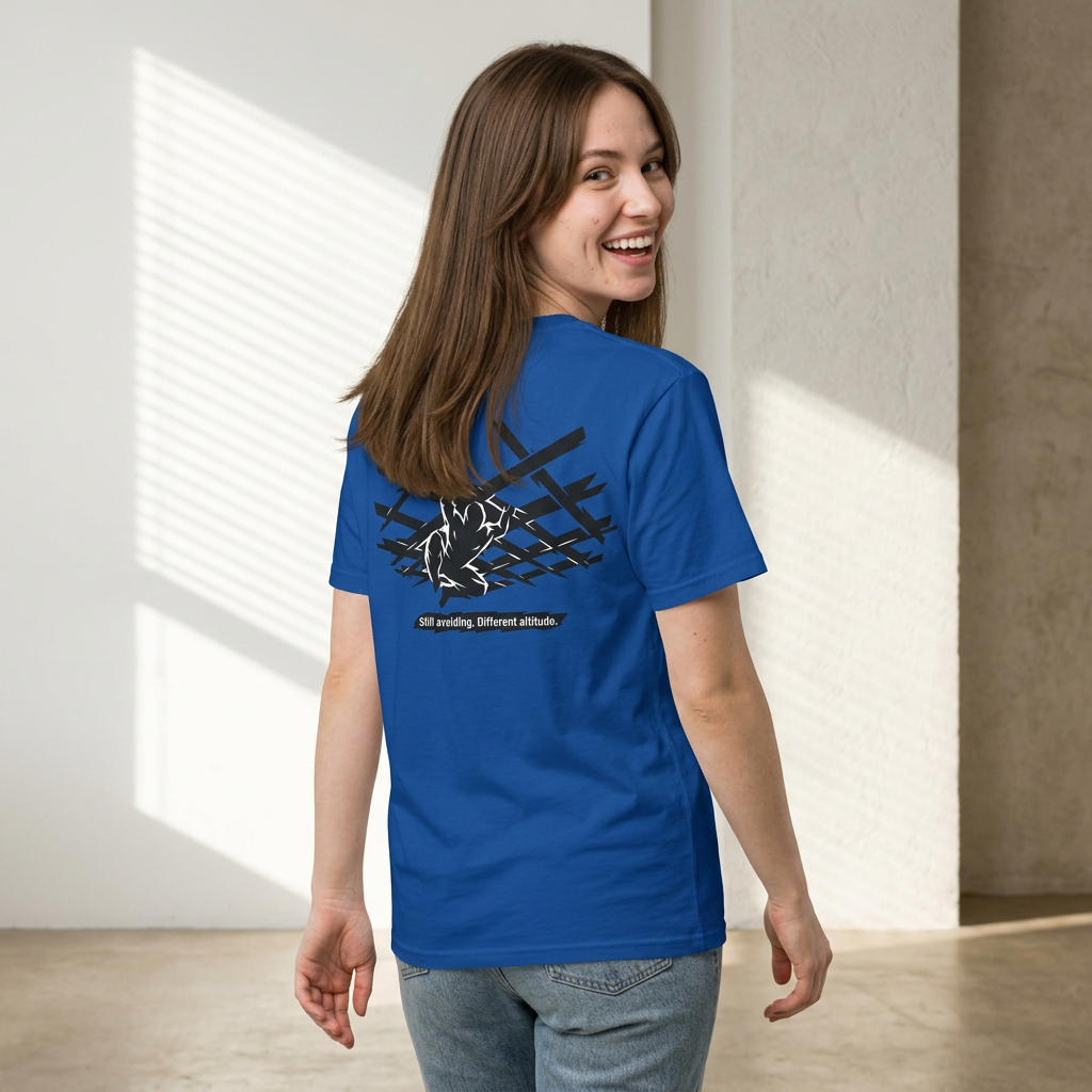 Avoiding People Since Forever T-Shirt — Anti-Social Graphic Tee inc generic interactive expansion by Alchemise Innovation