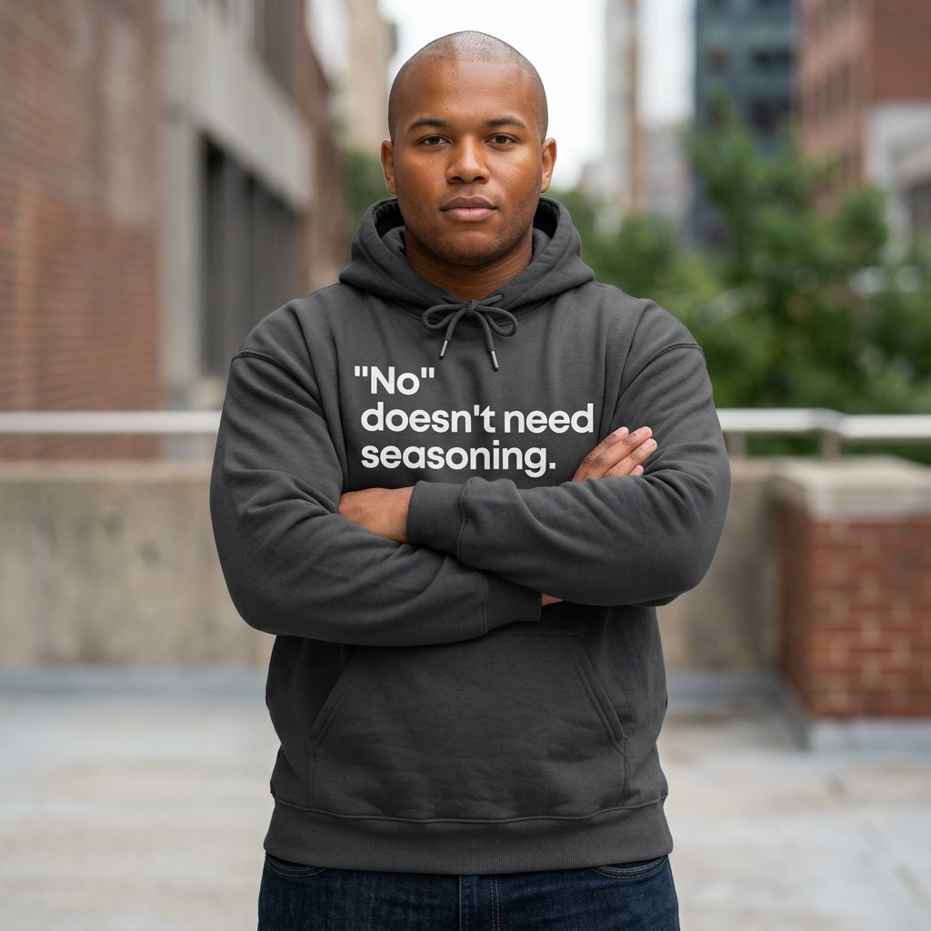 "No Seasoning" Sweatshirt product thumbnail image