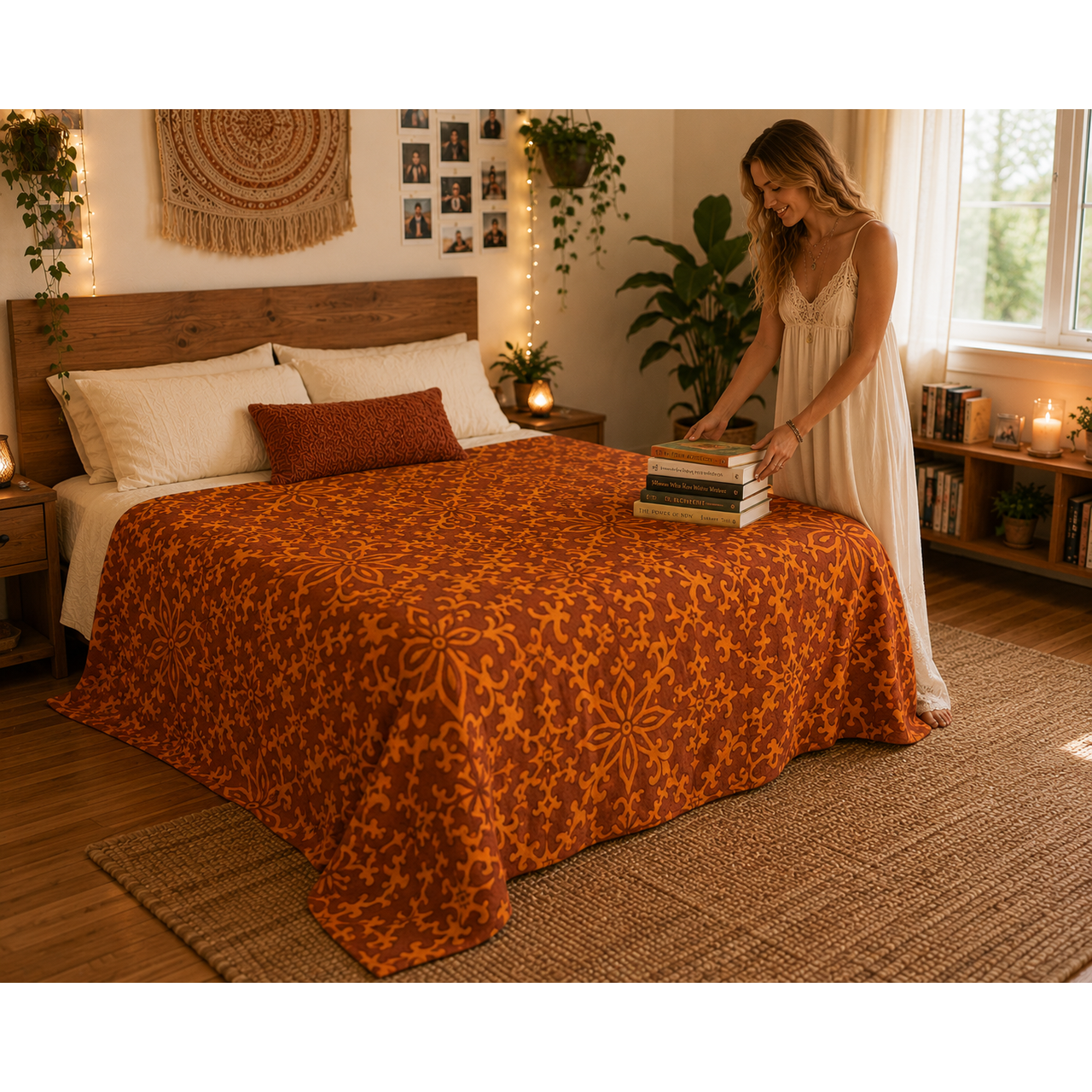 Bohemian Microfiber Duvet Cover - Cozy Blanket with a Pleasant Design product thumbnail image