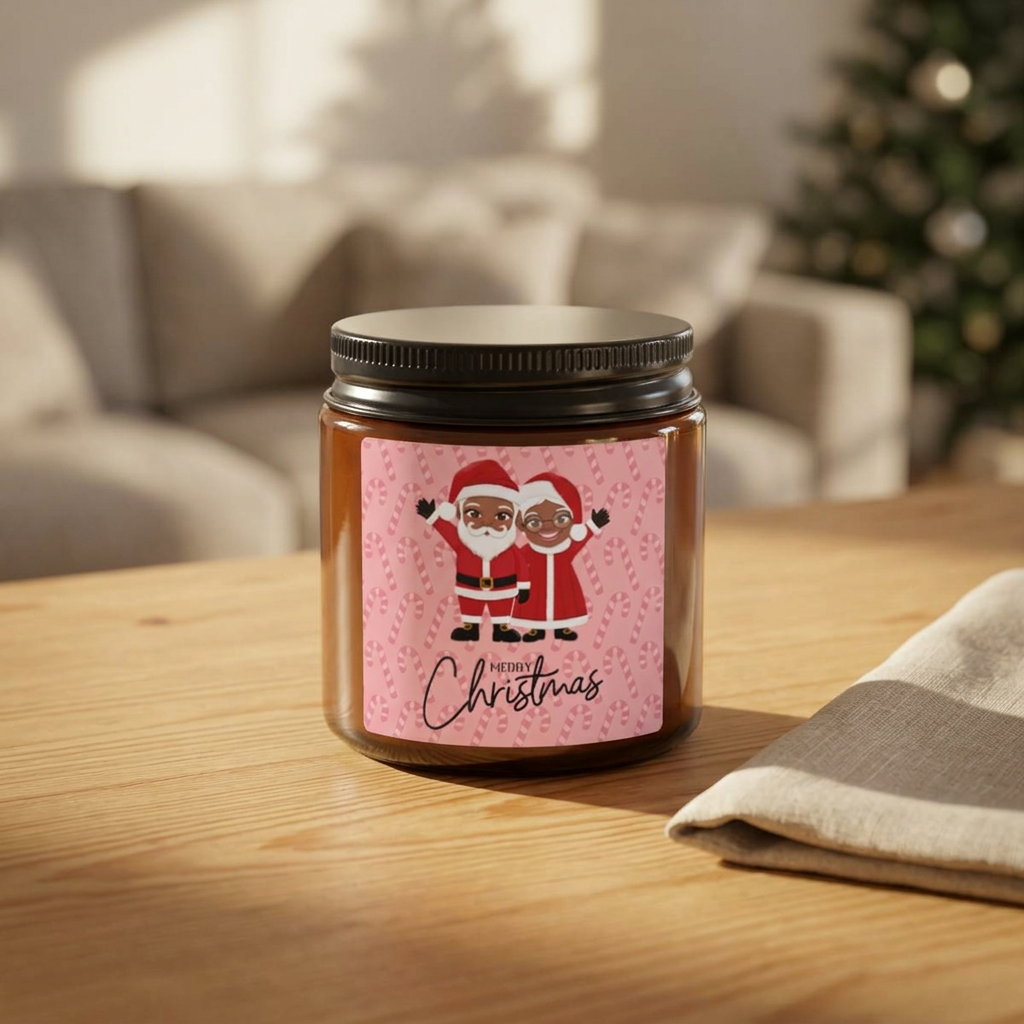"Black Christmas" Soy Candle