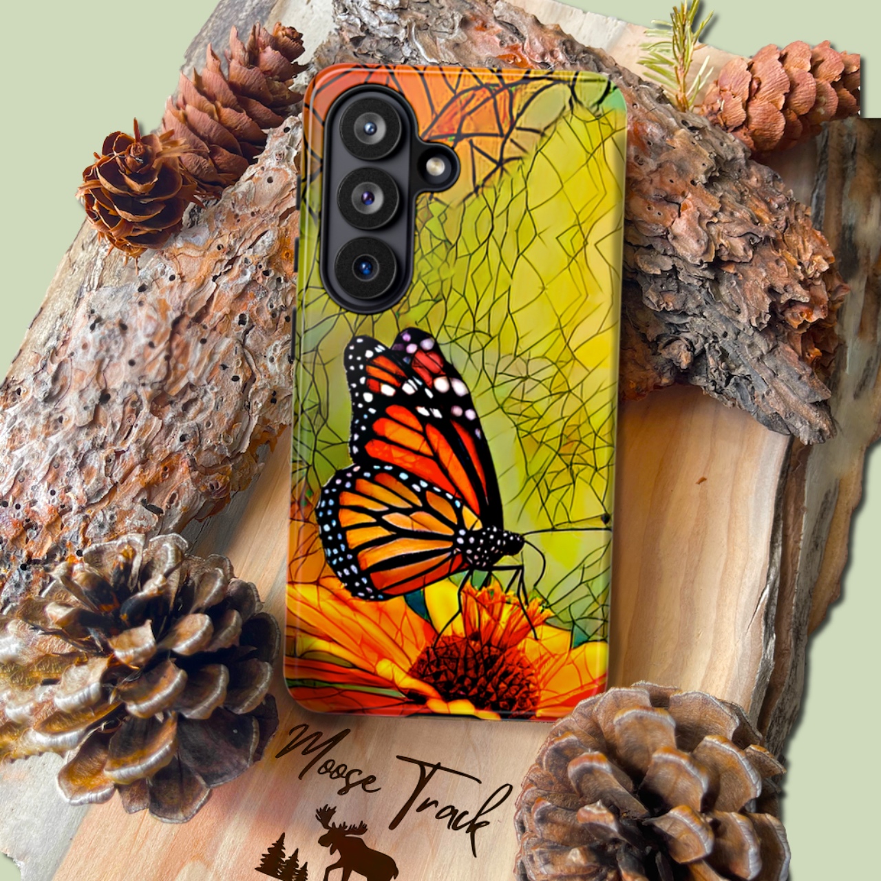 Monarch Butterfy Daisy Tough Cases product thumbnail image