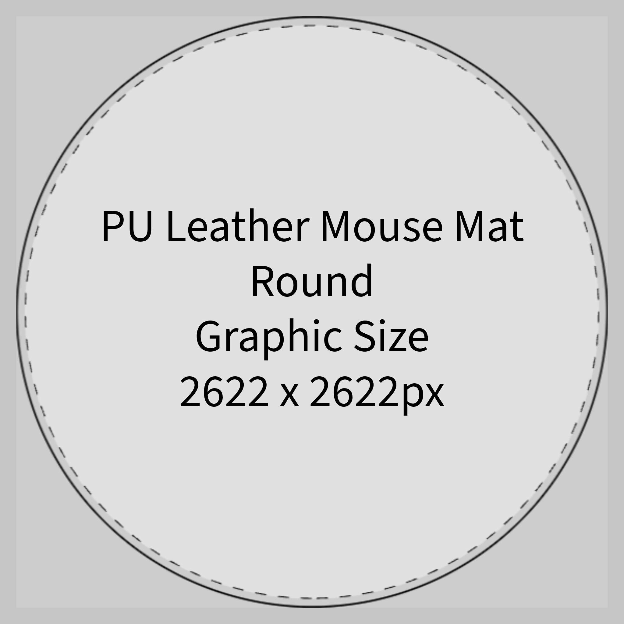 Custom PU Leather Mouse Mat product thumbnail image