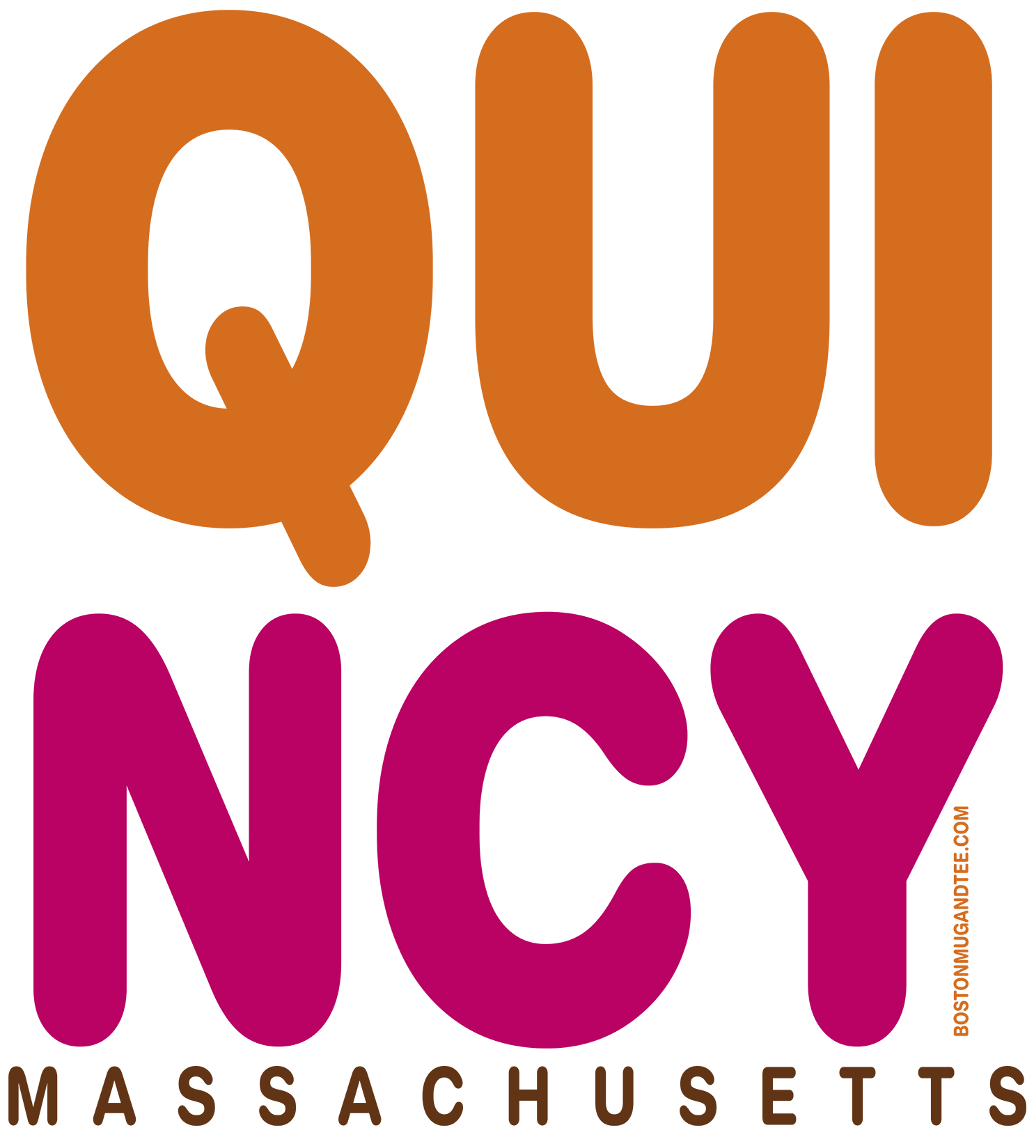 Quincy Massachusetts T-Shirt, City of Presidents Tee, South Shore MA Hometown Pride, Boston Tee Shirt, Quincy Shirt, Quincy Gift, Massachusetts Gift, South Shore Shirt product thumbnail image