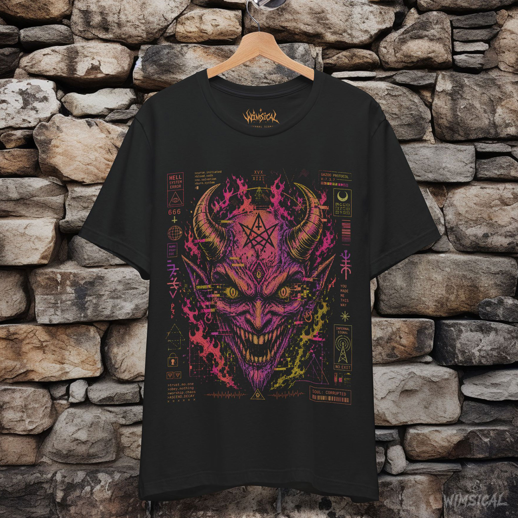 Infernal Signal Unisex T-Shirt product thumbnail image Infernal Signal Unisex T-Shirt product thumbnail image